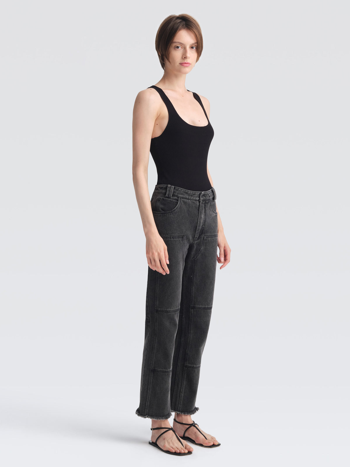 Denim Hadid Pants