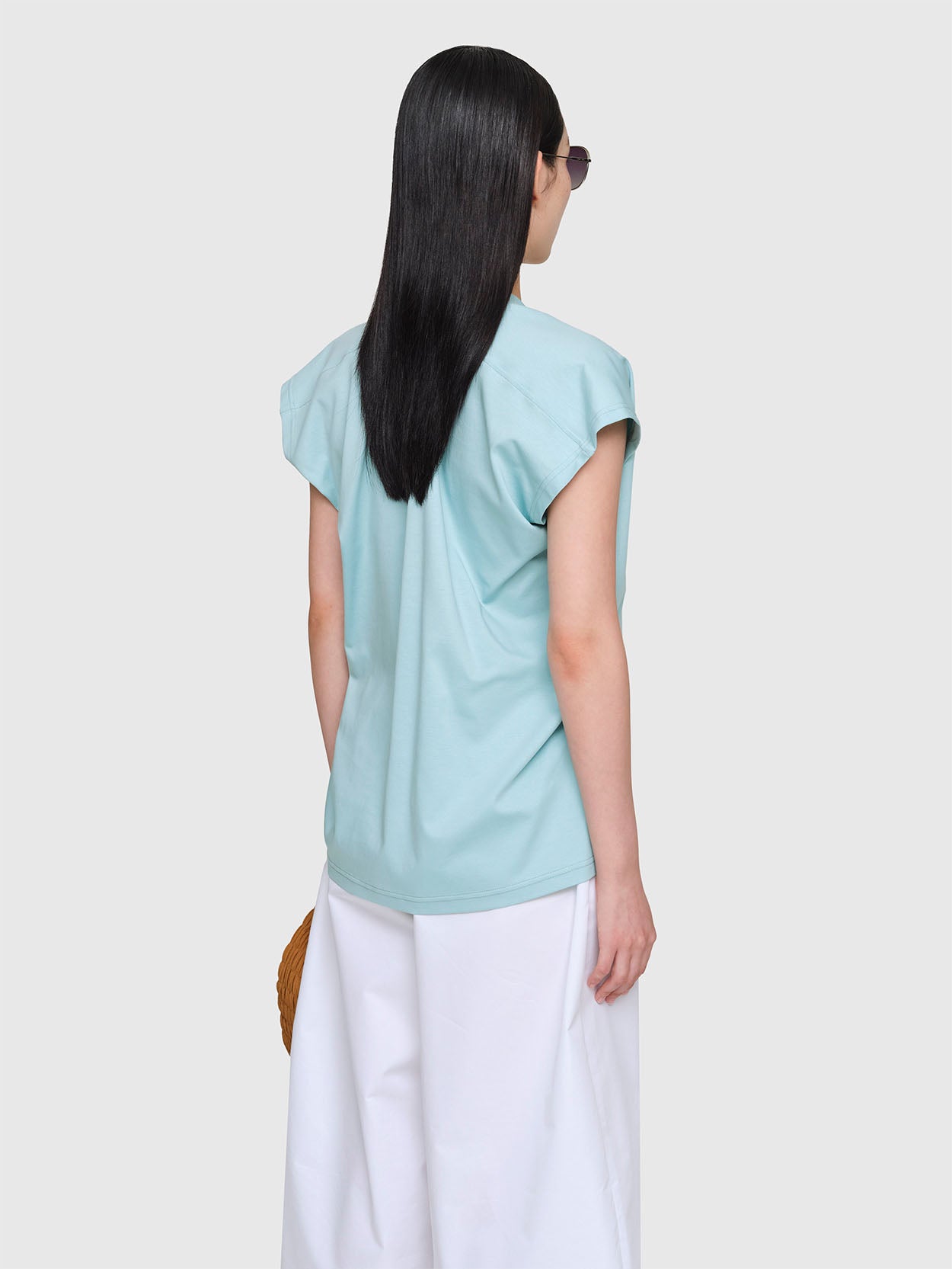 Organic Cotton Jersey Mica Top