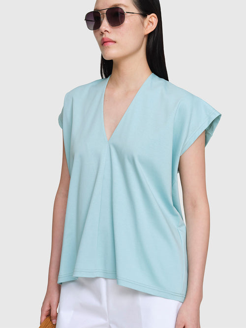 Organic Cotton Jersey Mica Top