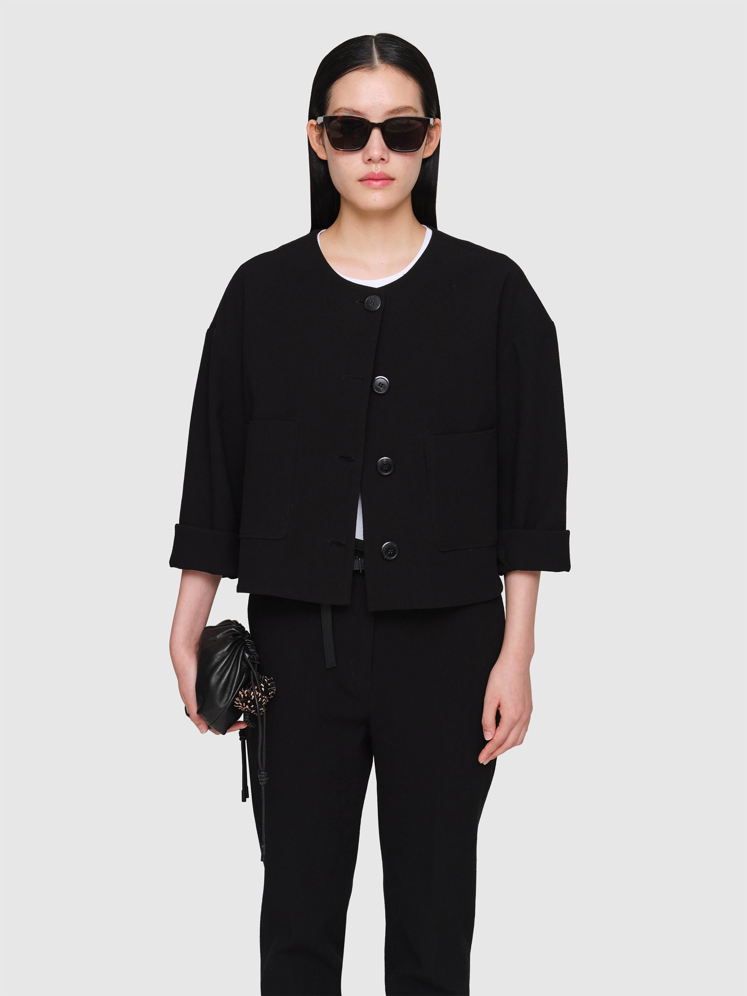Kyouko ***さま専用　Cotton Back Satin Jacket WTAPS Cotton Back Satin Jacket | sacai Official Store サカイ