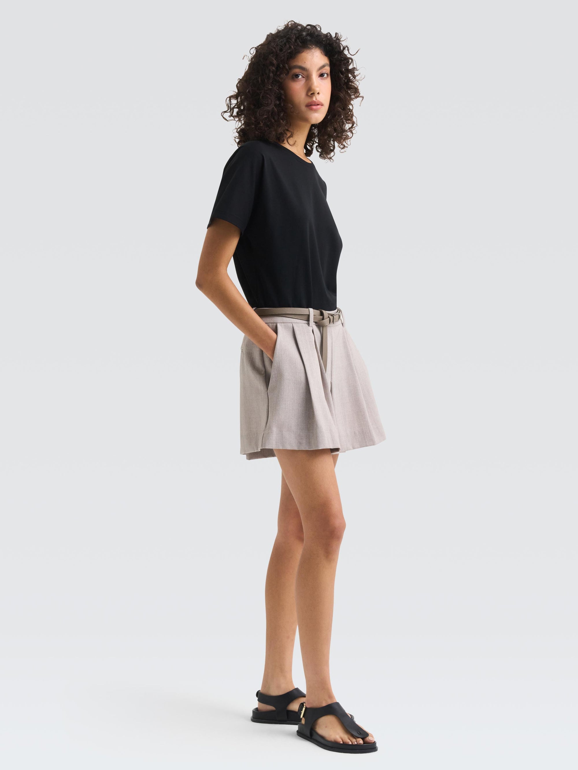Summer Suiting Charlotte Shorts