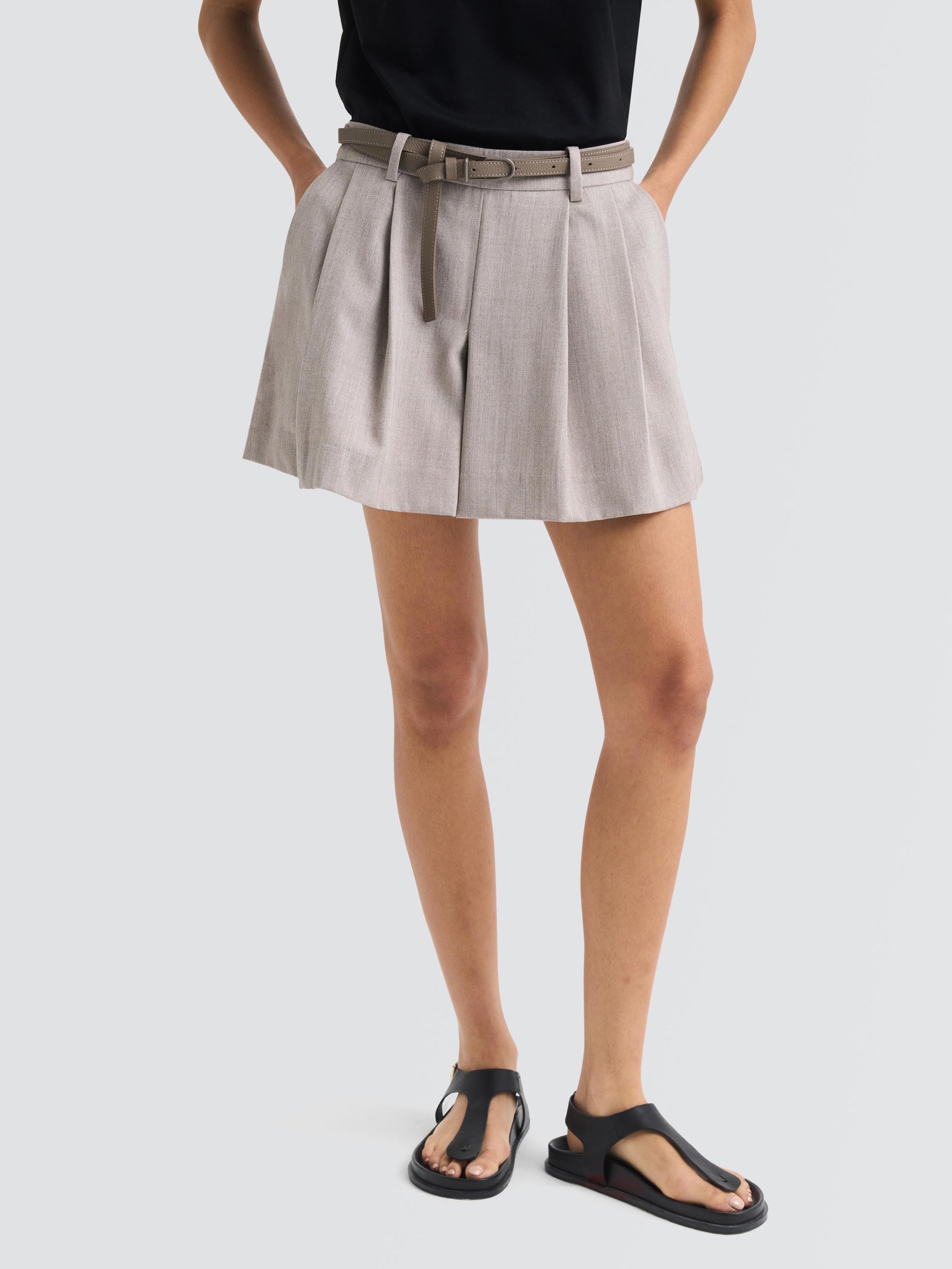 Summer Suiting Charlotte Shorts