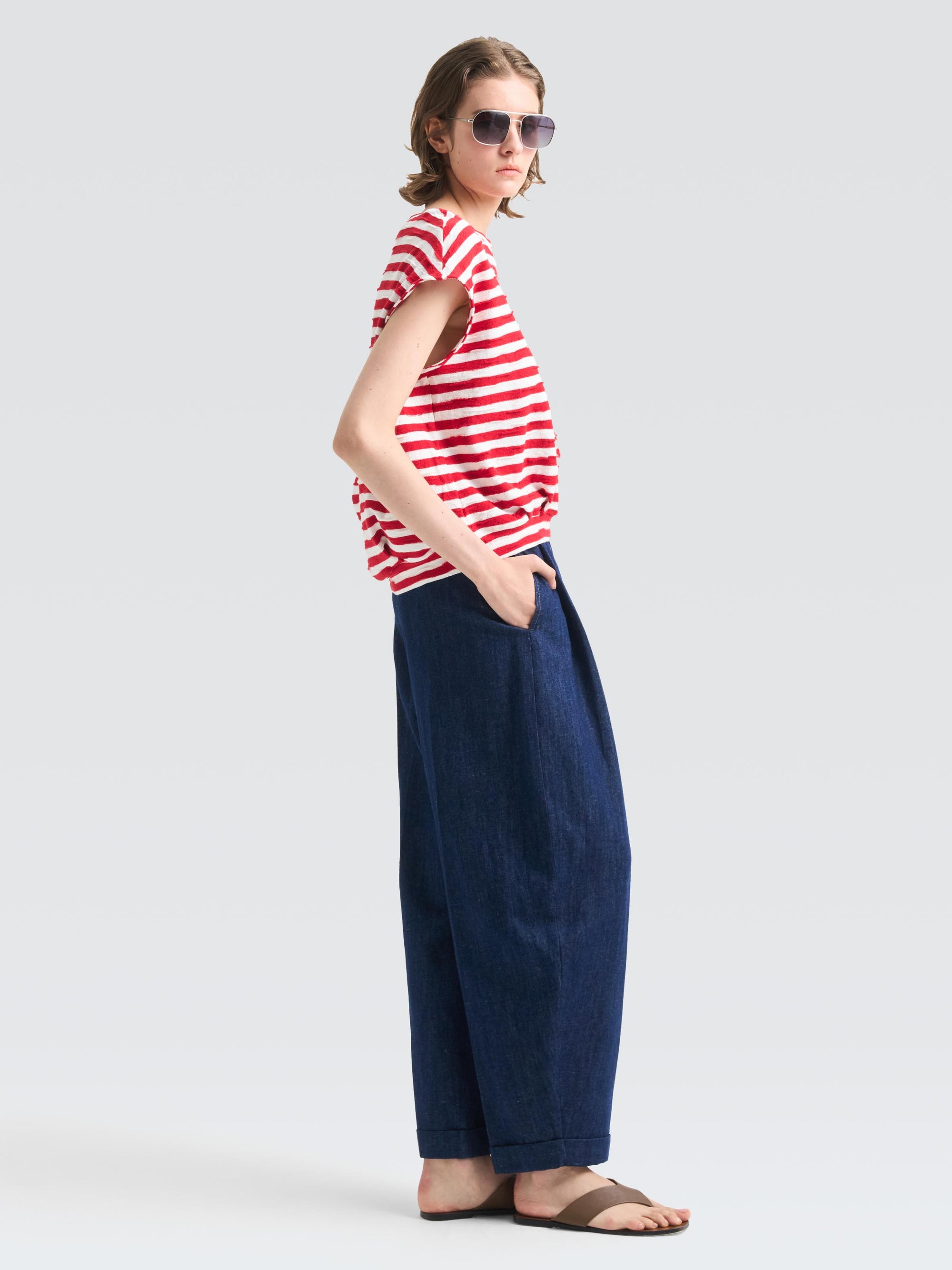 Cotton Jersey Tamori Top