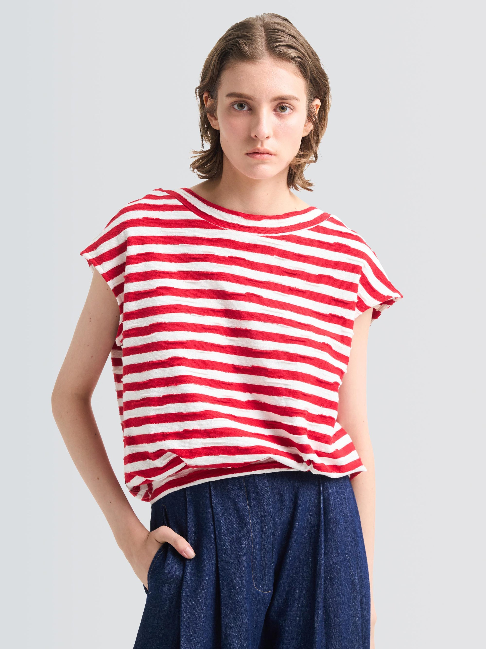 Cotton Jersey Tamori Top