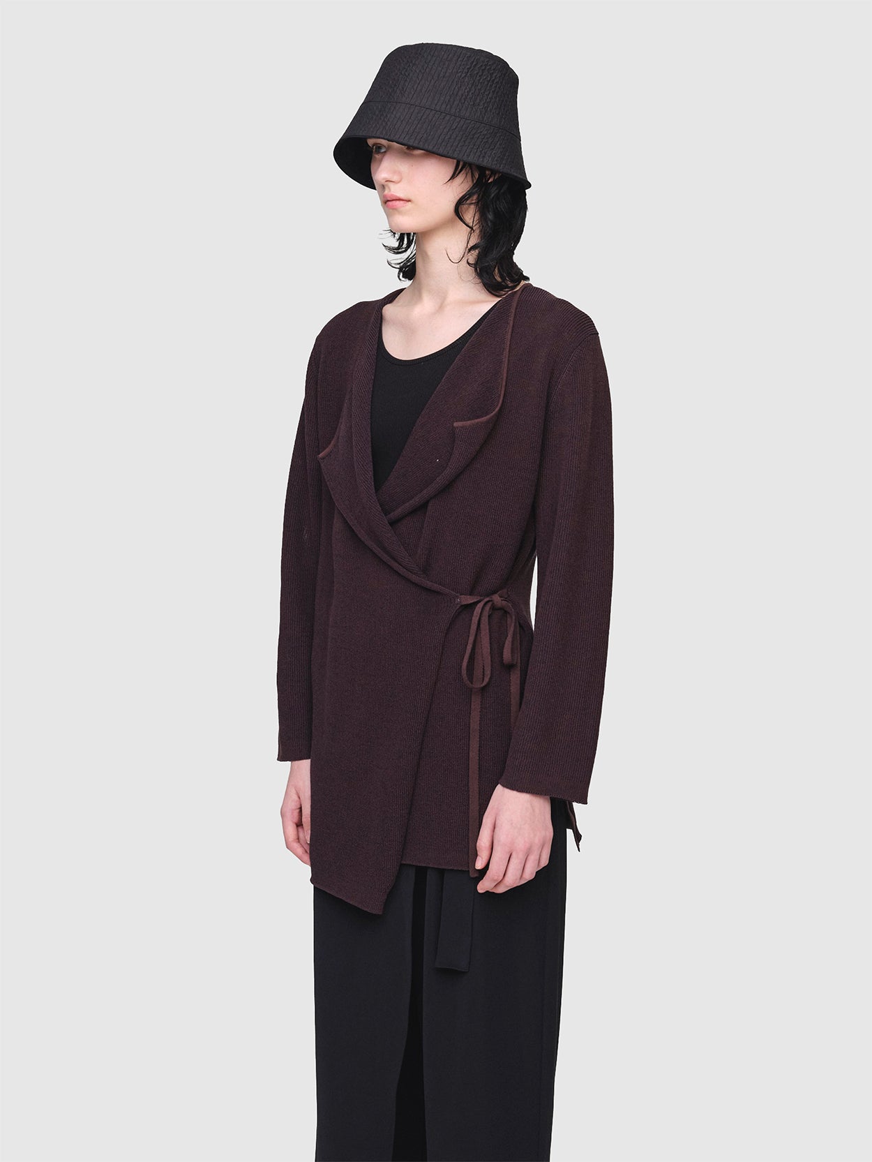 Uehara Knitted Wrap Cardigan