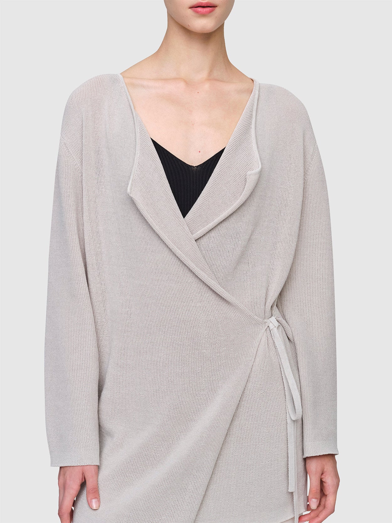 Uehara Knitted Wrap Cardigan