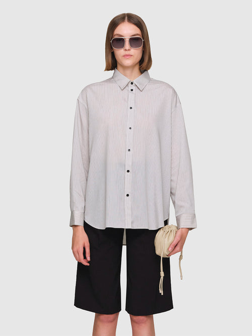 Cotton Silk Poplin Philly Shirt