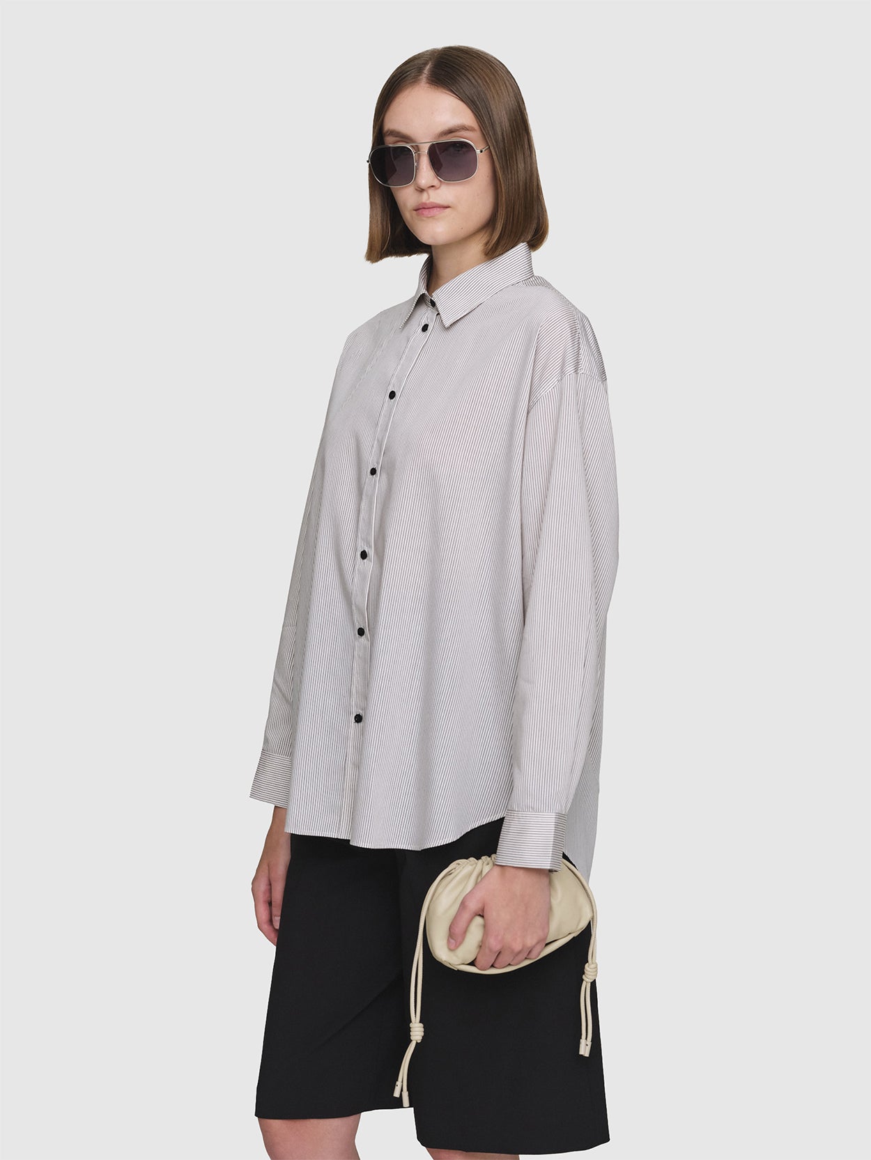 Cotton Silk Poplin Philly Shirt