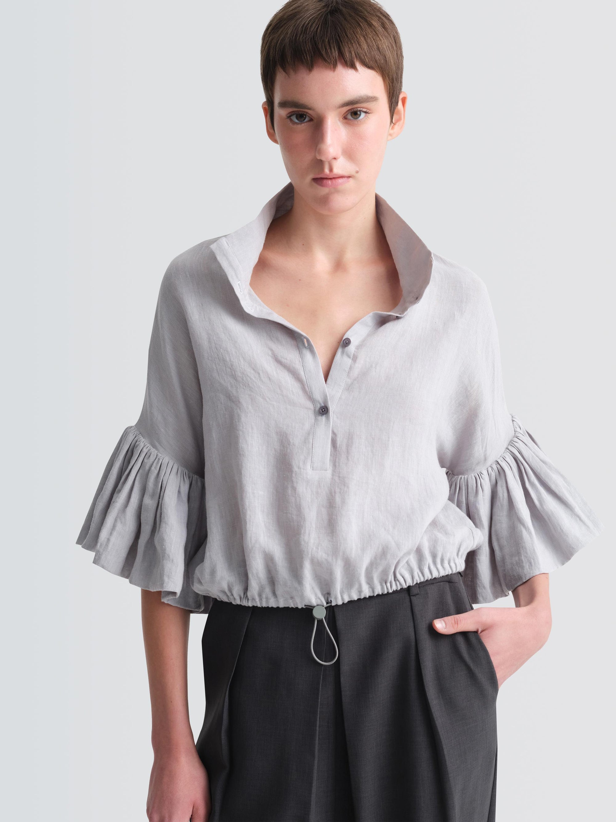 Linen Lanvin Top