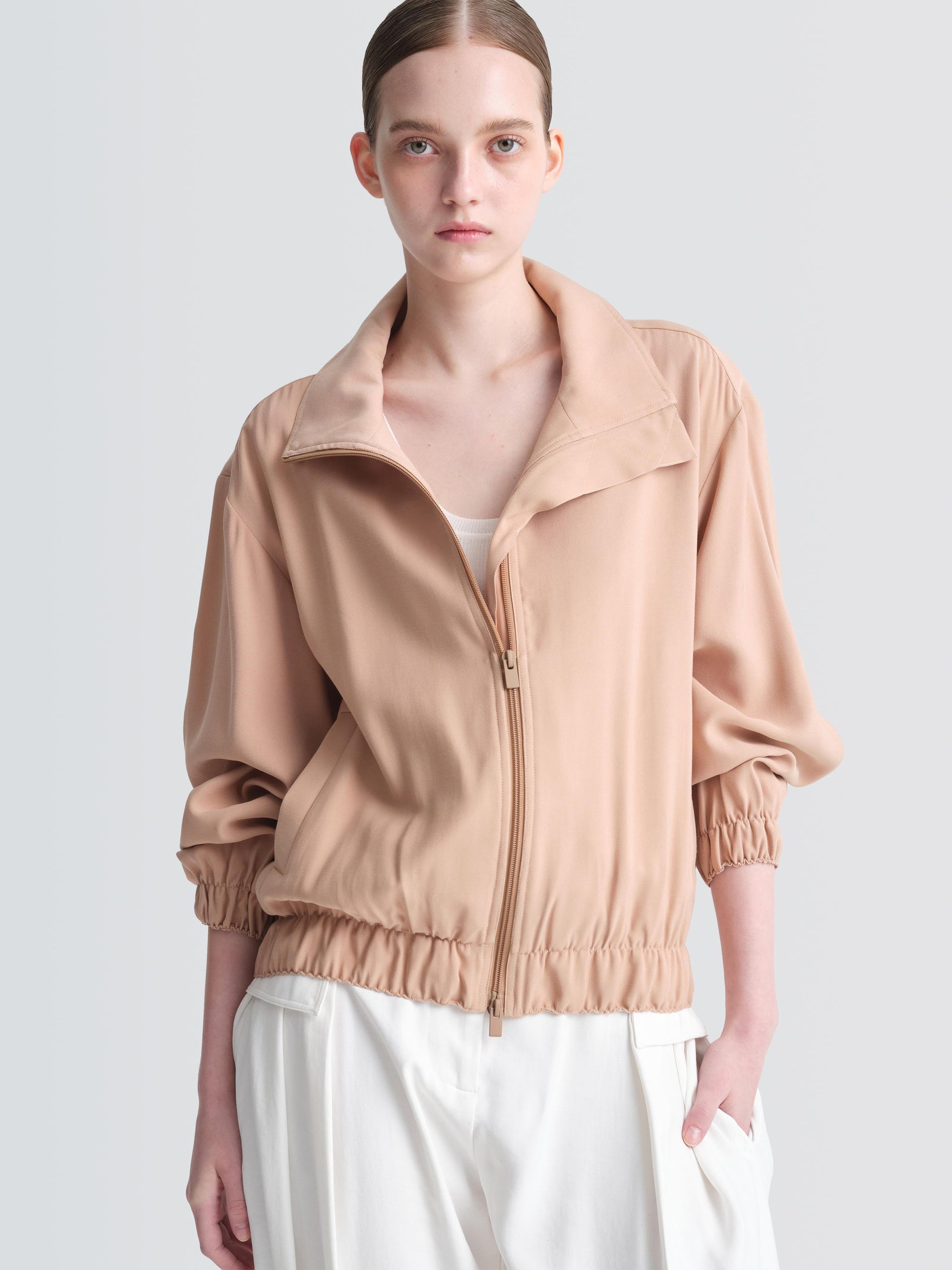 Cupro Jibson Jacket