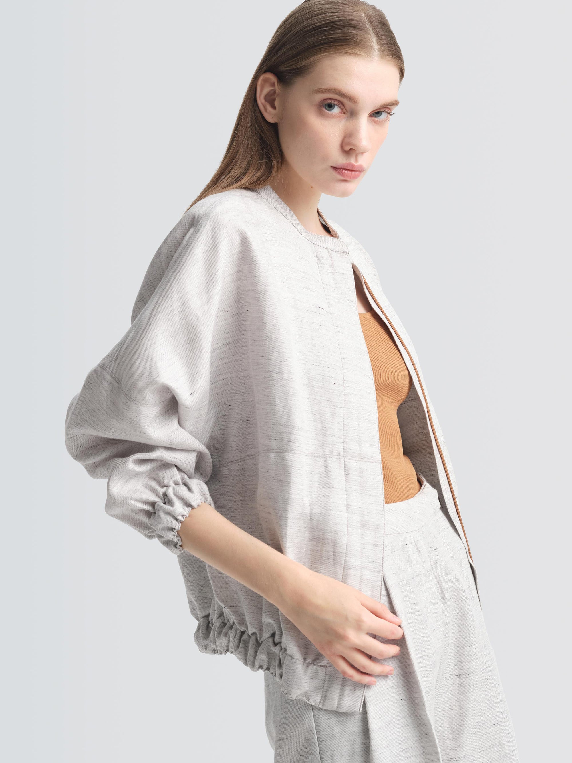 Organic Linen Boba Jacket