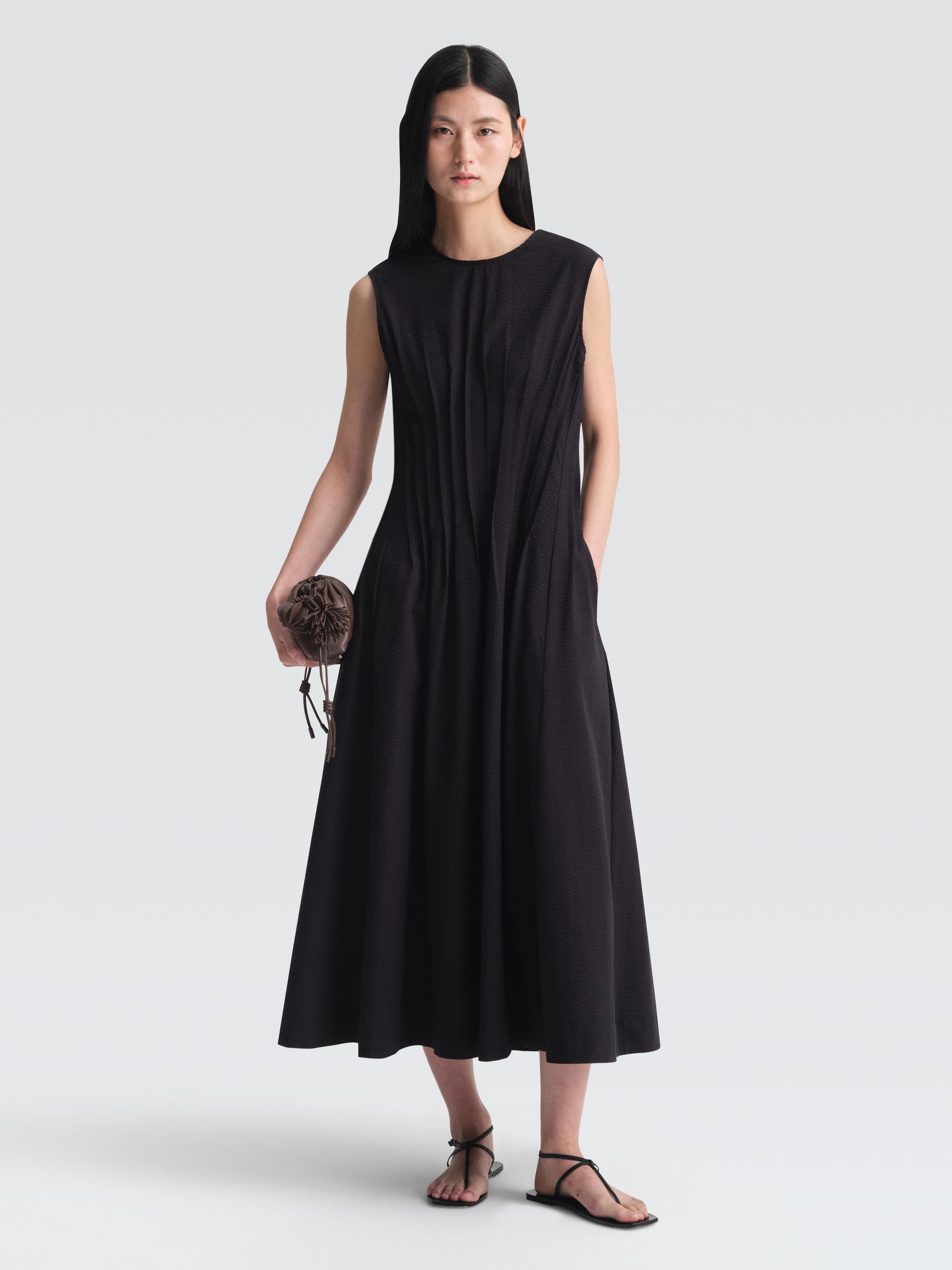 Seersucker Celeste Dress