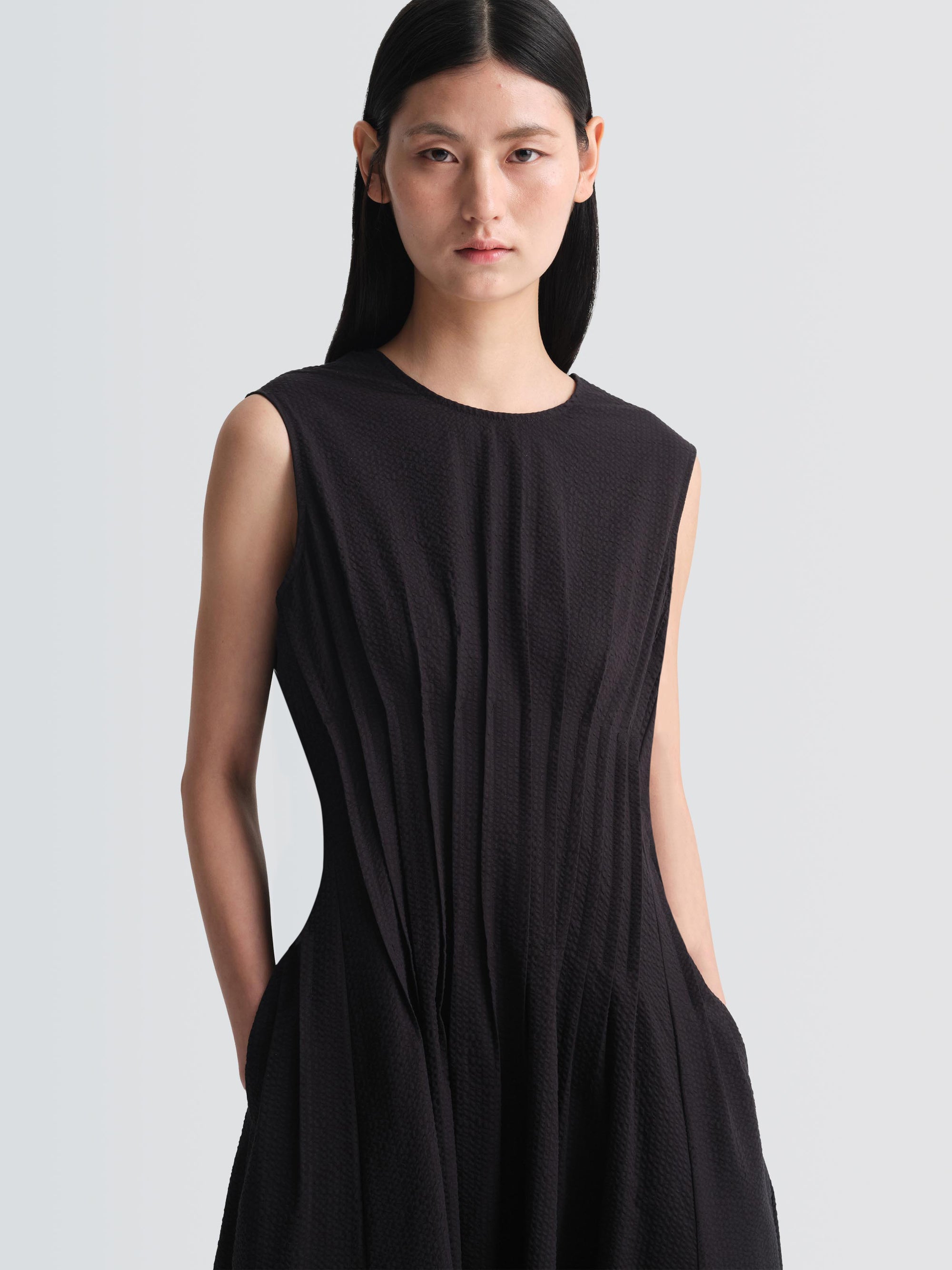 Seersucker Celeste Dress