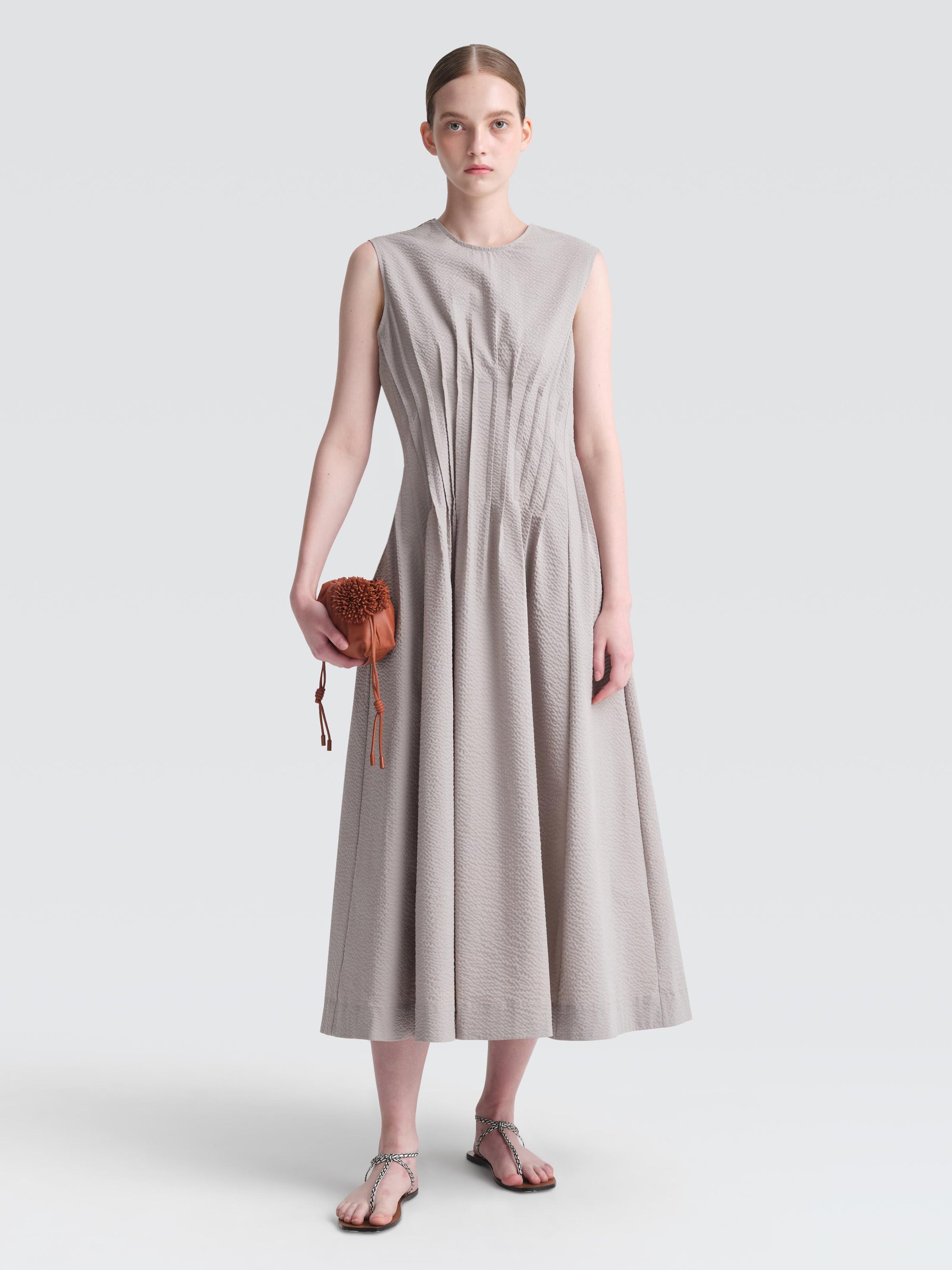 Seersucker Celeste Dress