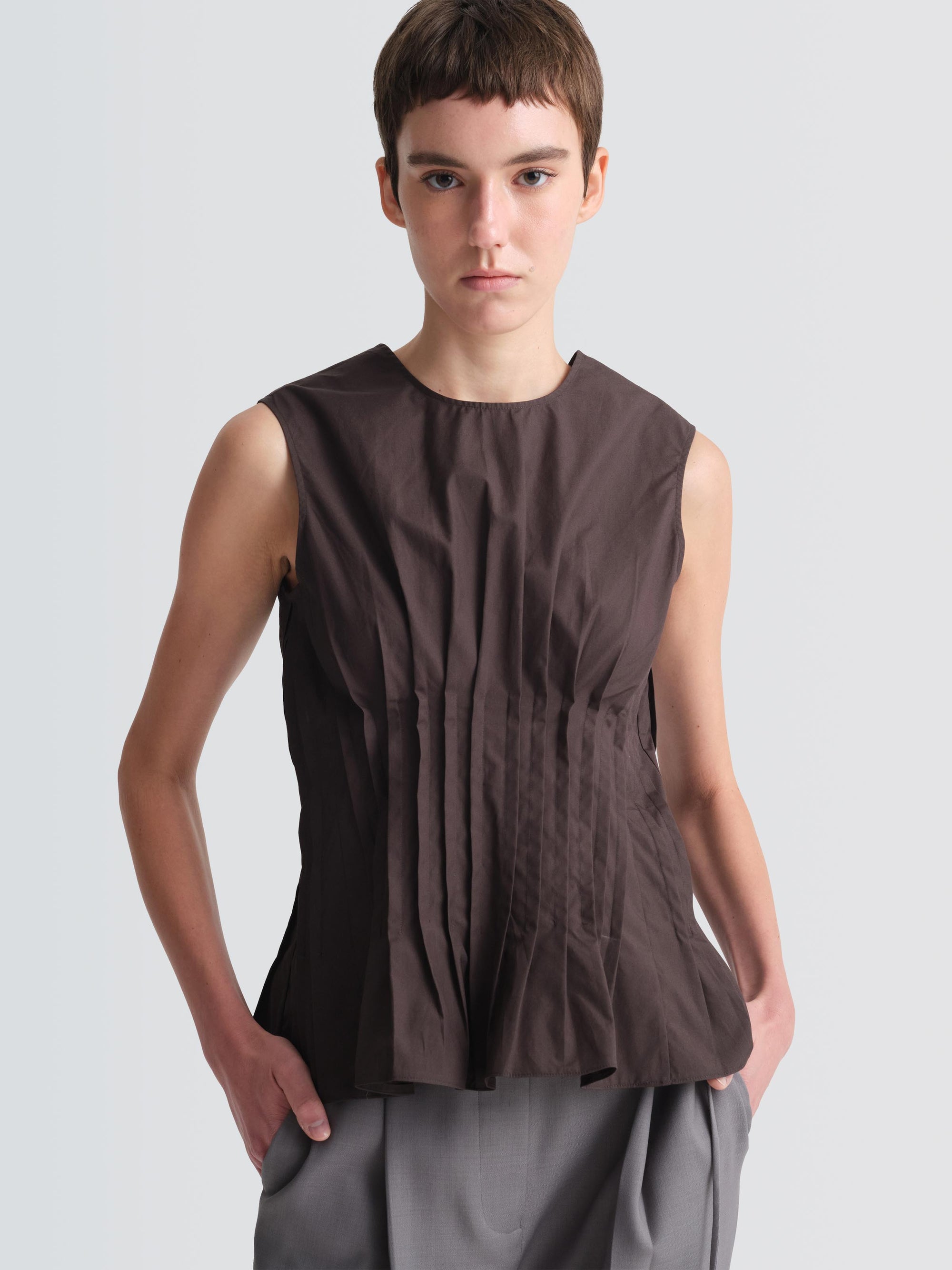 Paper Poplin Nichol Top