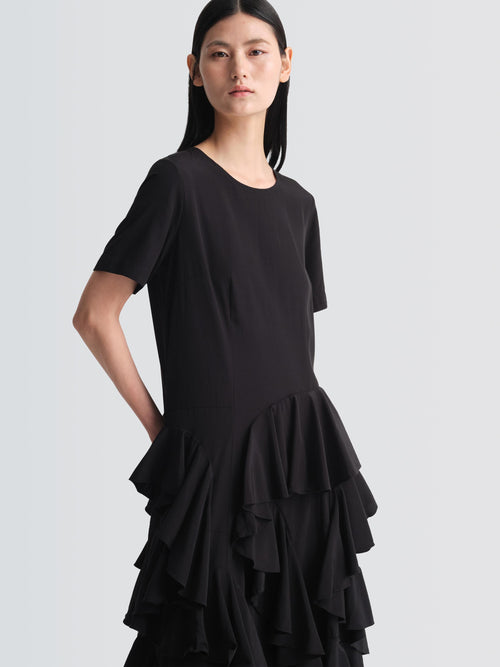 Cotton Rayon Gardiner Dress