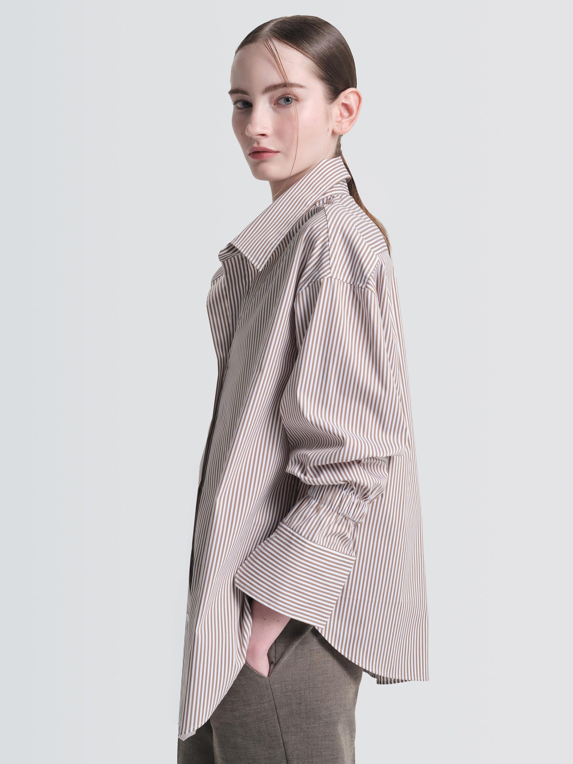 Stretch Cotton Rene Shirt