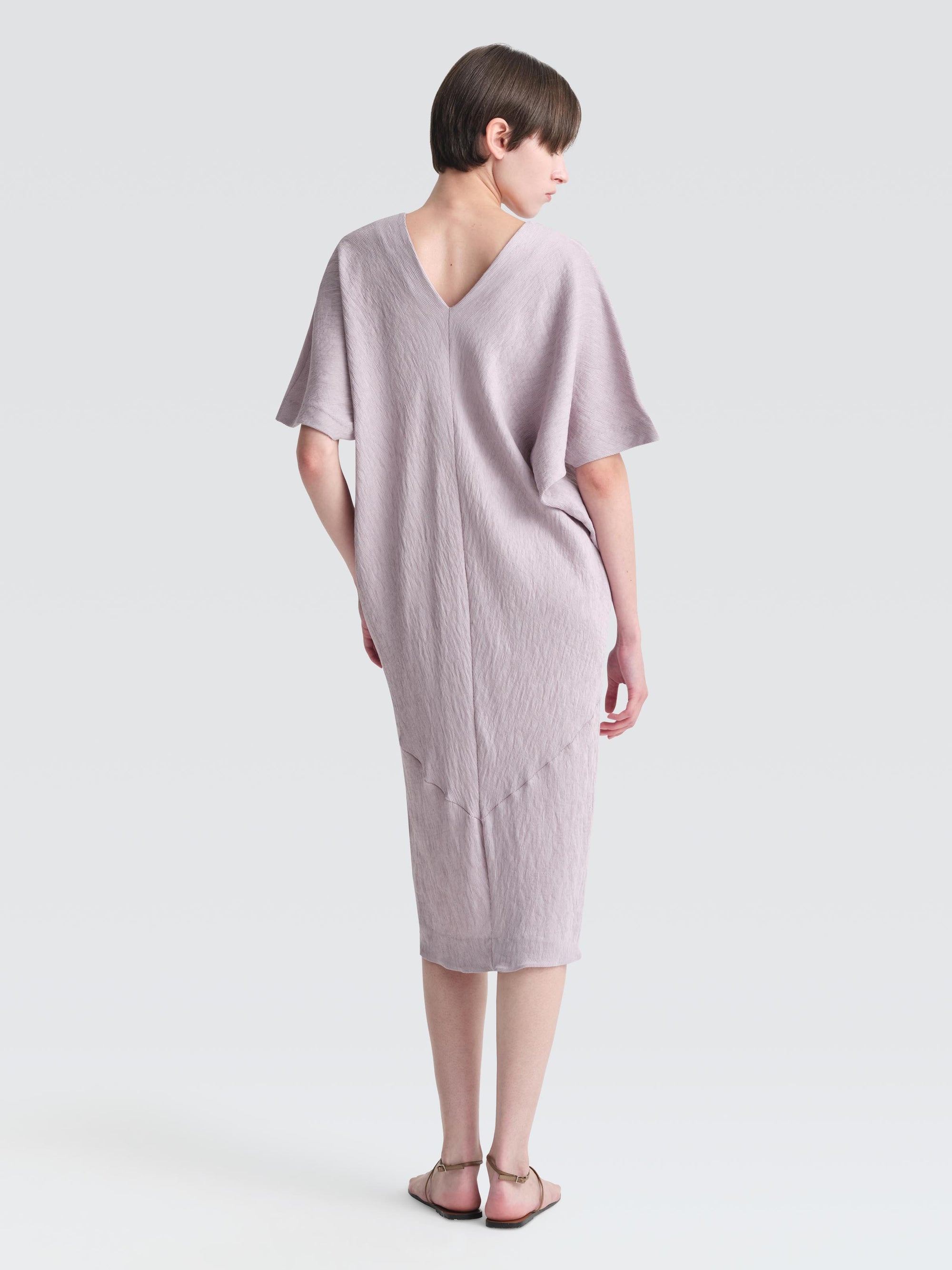 Crepe Plisse Cammeray Dress