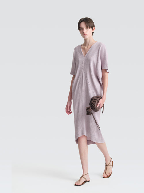 Crepe Plisse Cammeray Dress