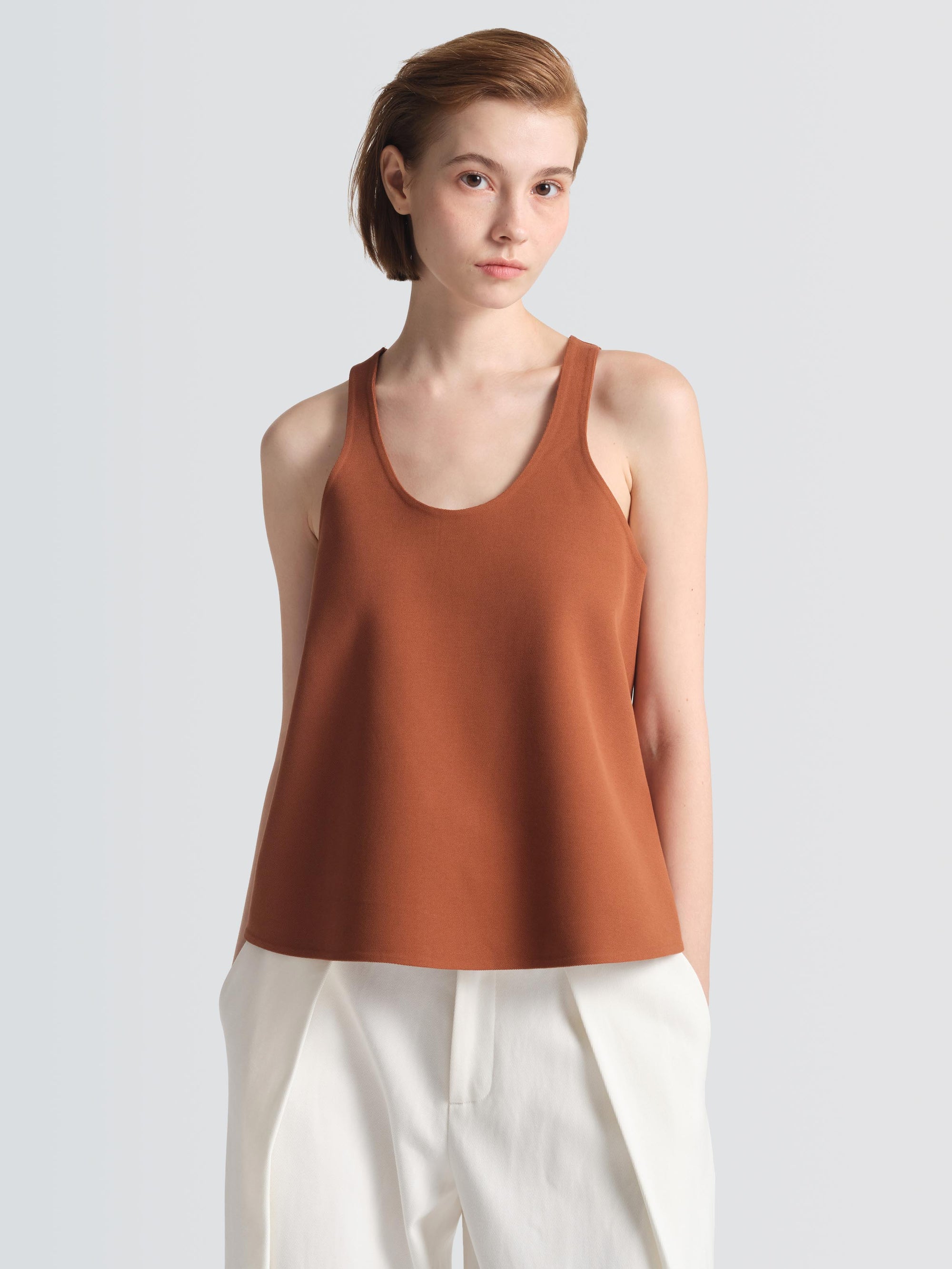 Cotton Pique Ryder Top