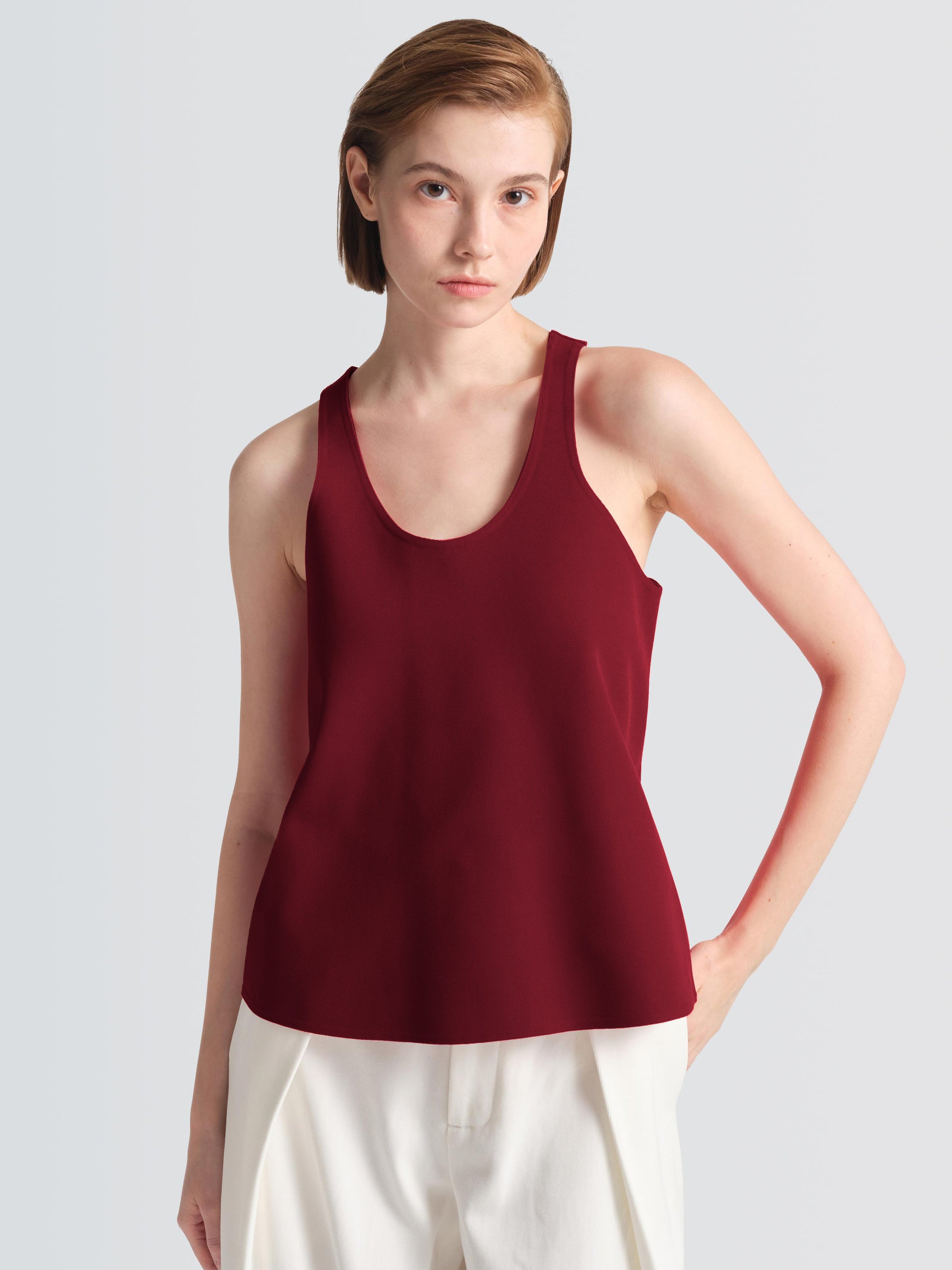 Cotton Pique Ryder Top