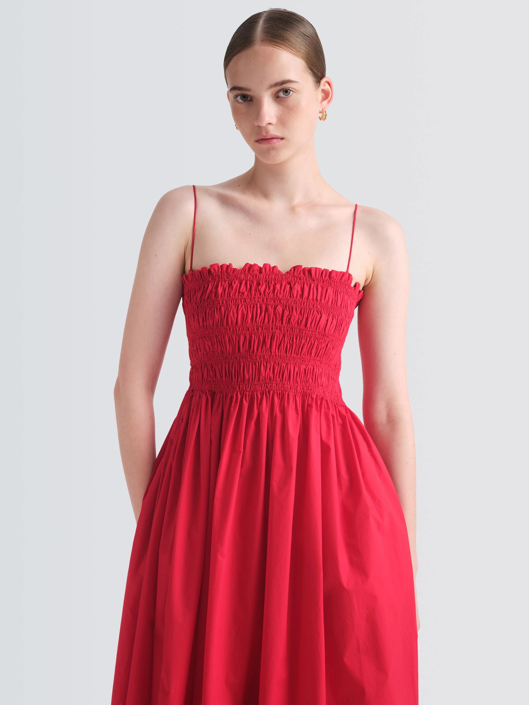 Paper Poplin Vienna Dress