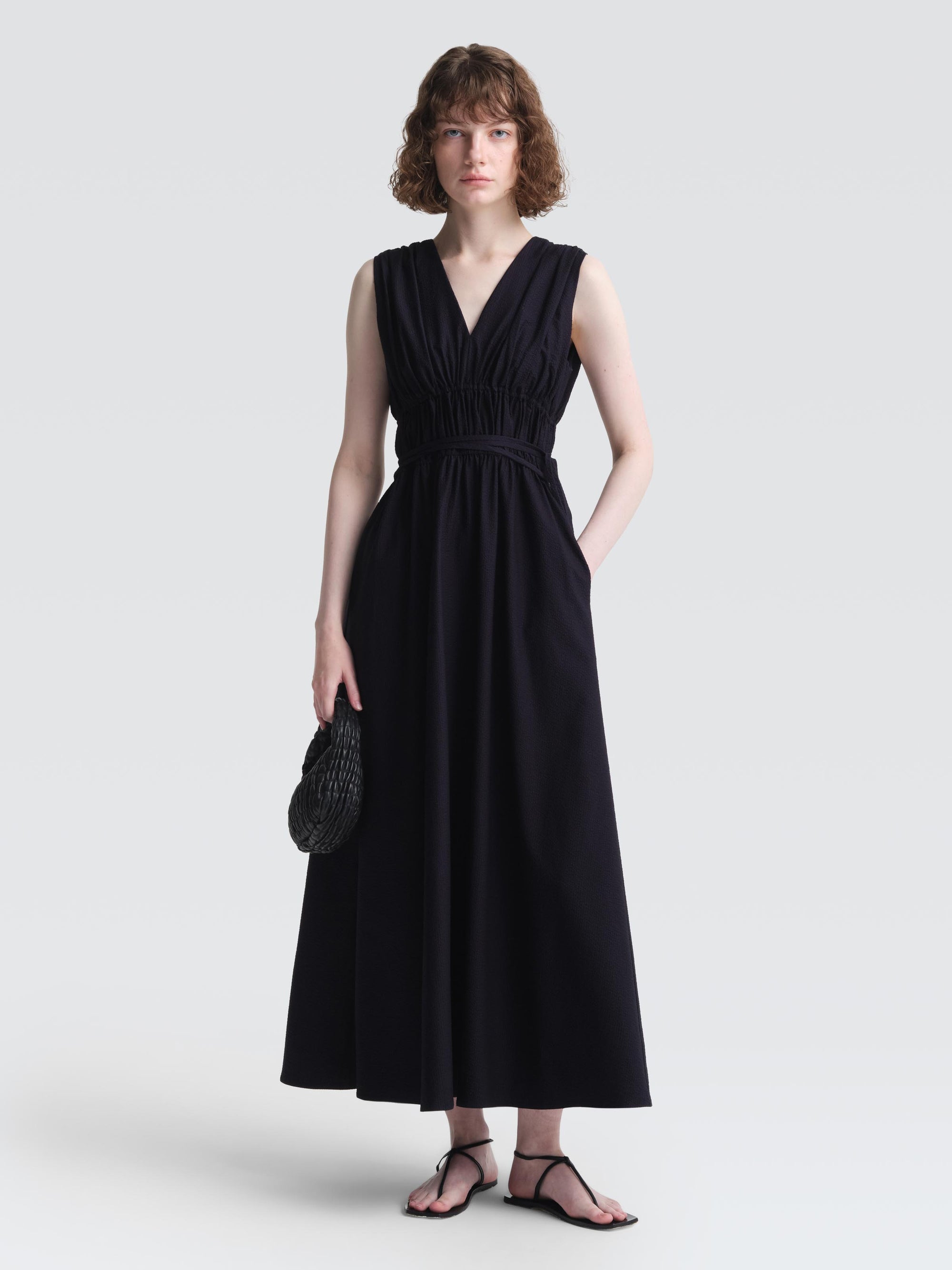 Seersucker Velda Dress