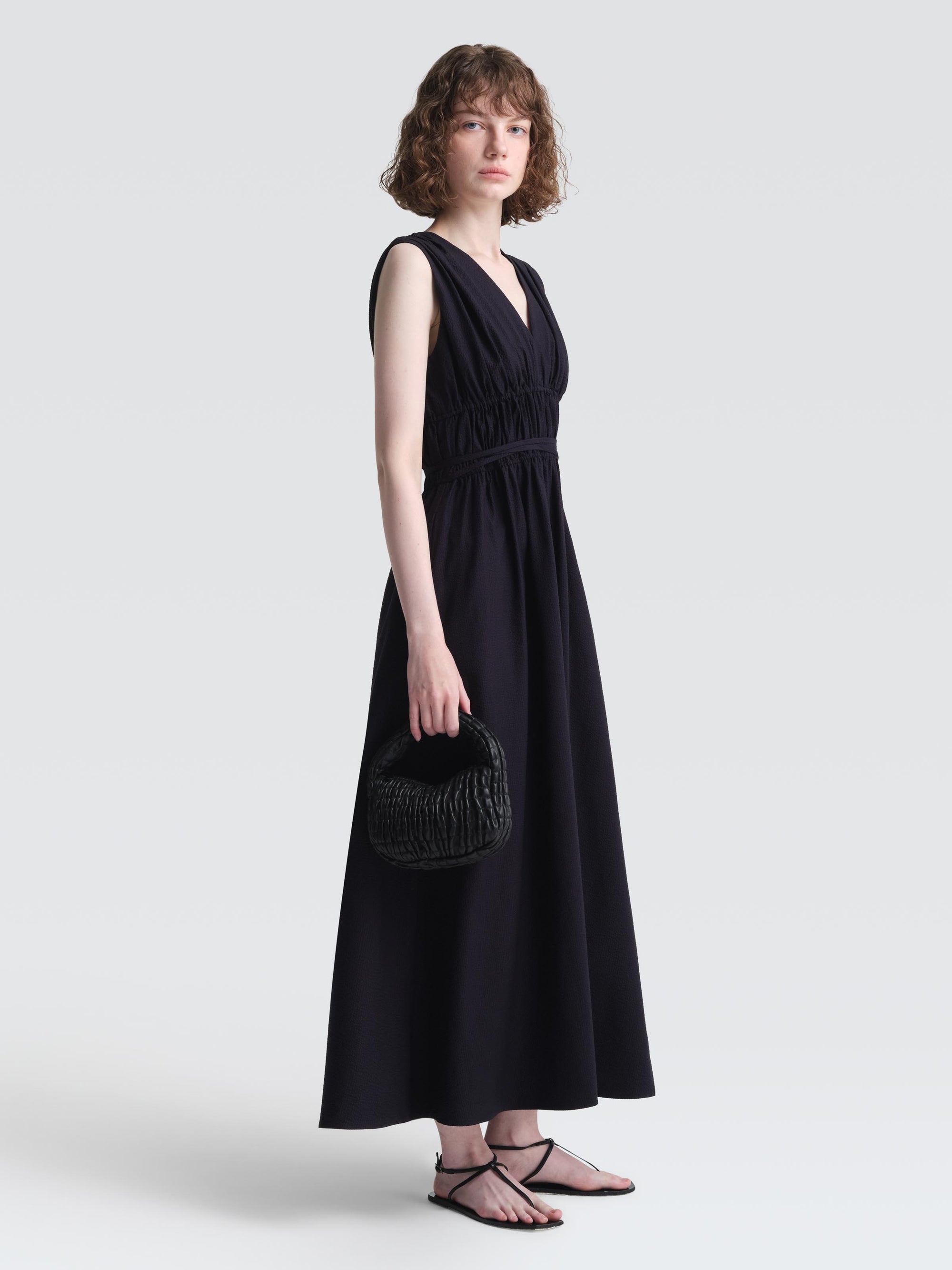 Seersucker Velda Dress