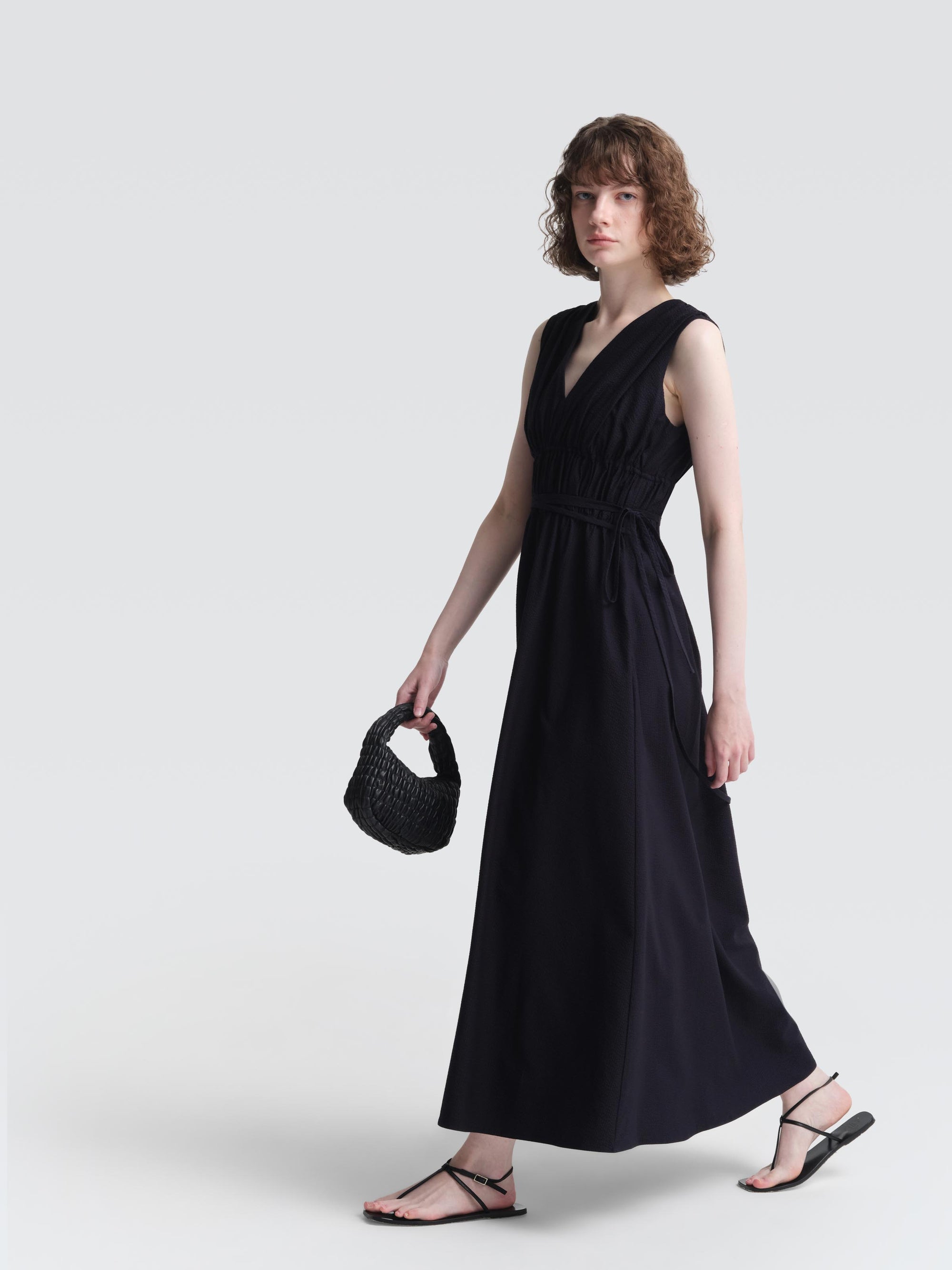 Seersucker Velda Dress