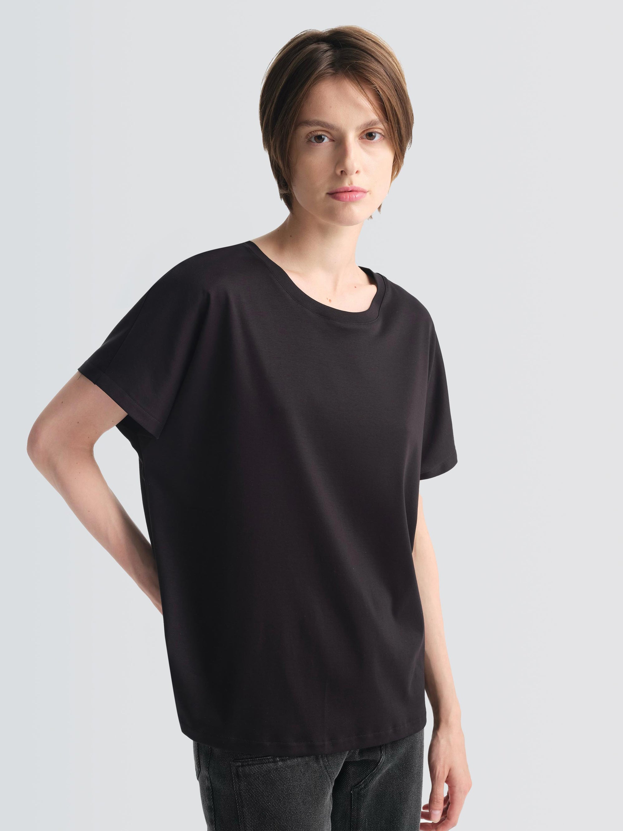 Cotton Jersey Flynn Top