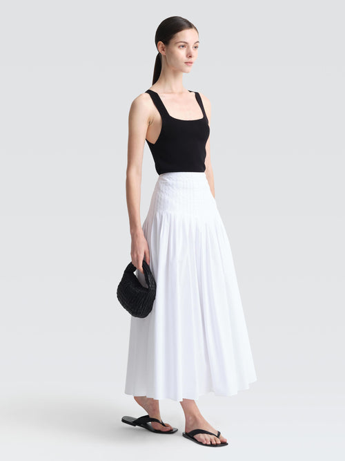 Paper Poplin Melenia Skirt