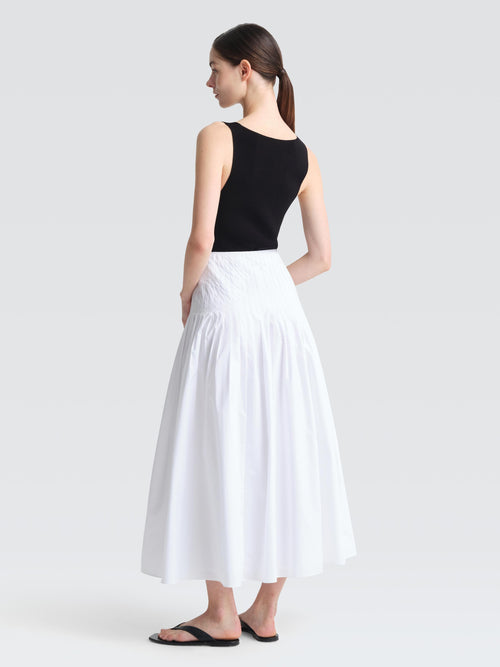 Paper Poplin Melenia Skirt