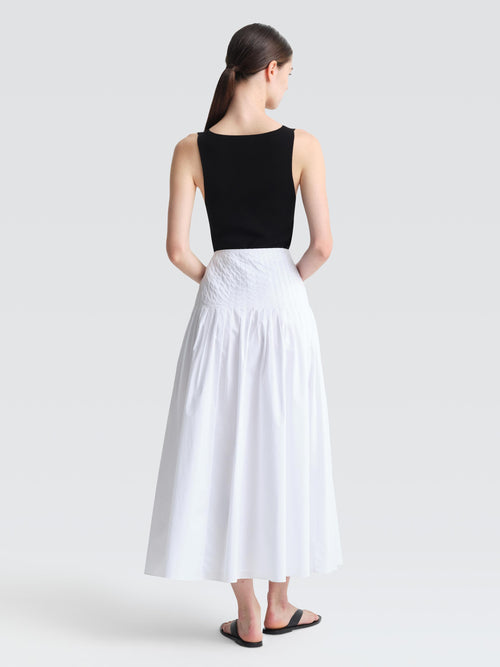 Paper Poplin Melenia Skirt