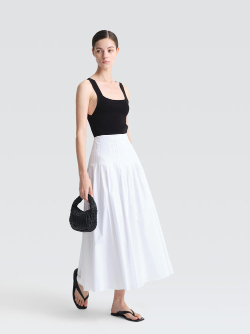 Paper Poplin Melenia Skirt