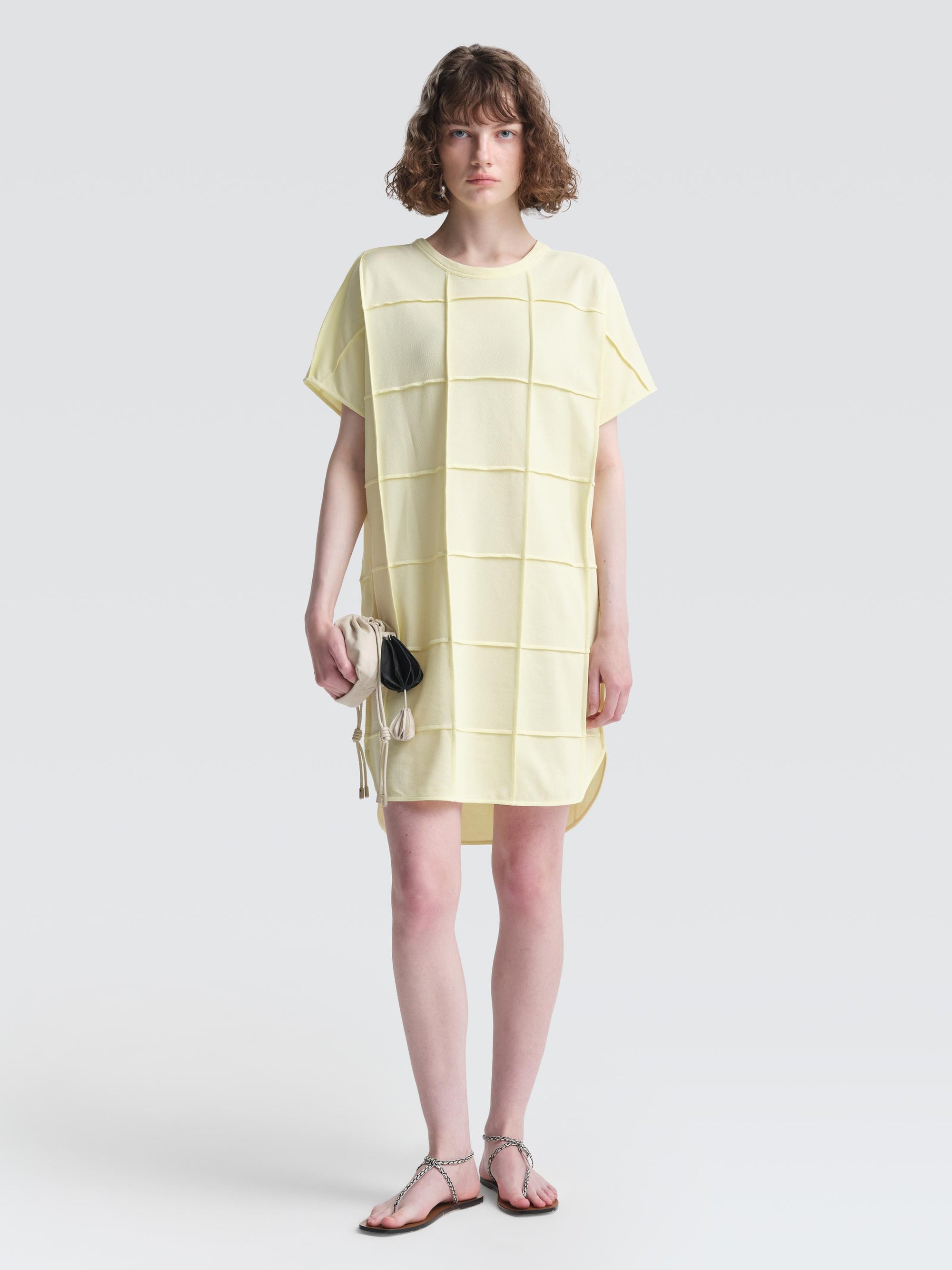 Cotton Pique Lance Dress