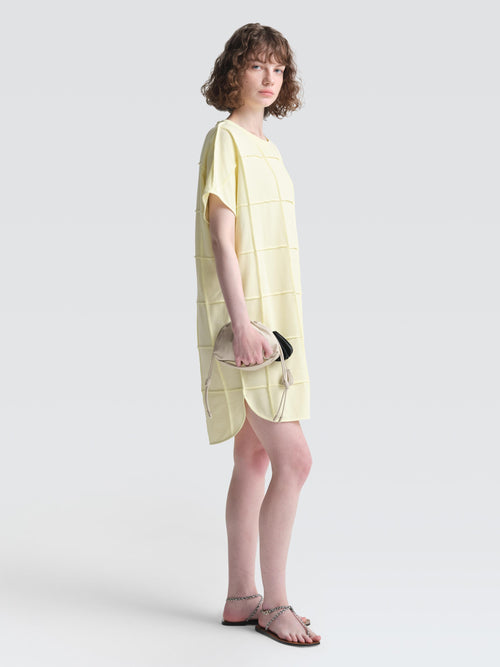 Cotton Pique Lance Dress