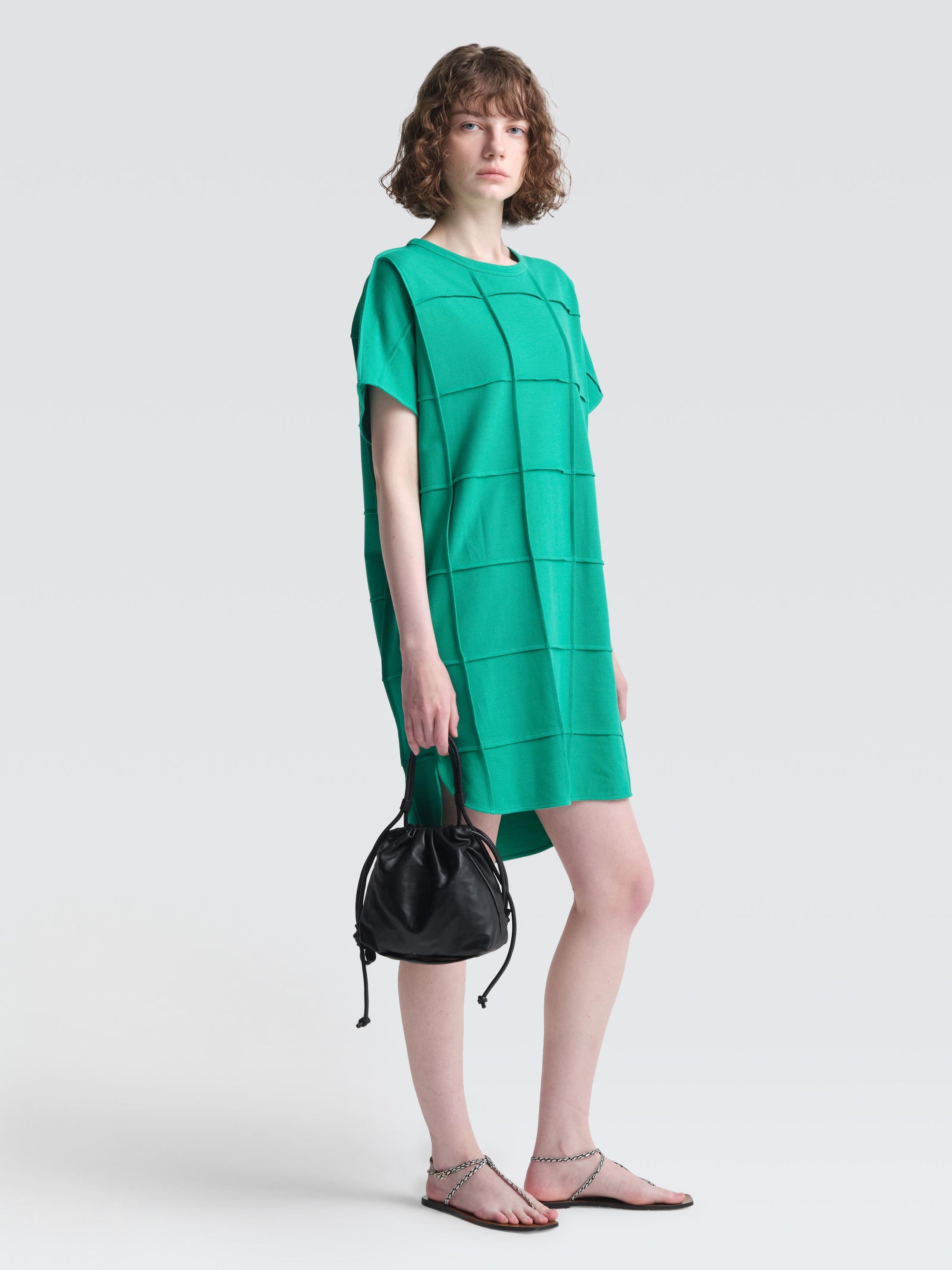 Cotton Pique Lance Dress