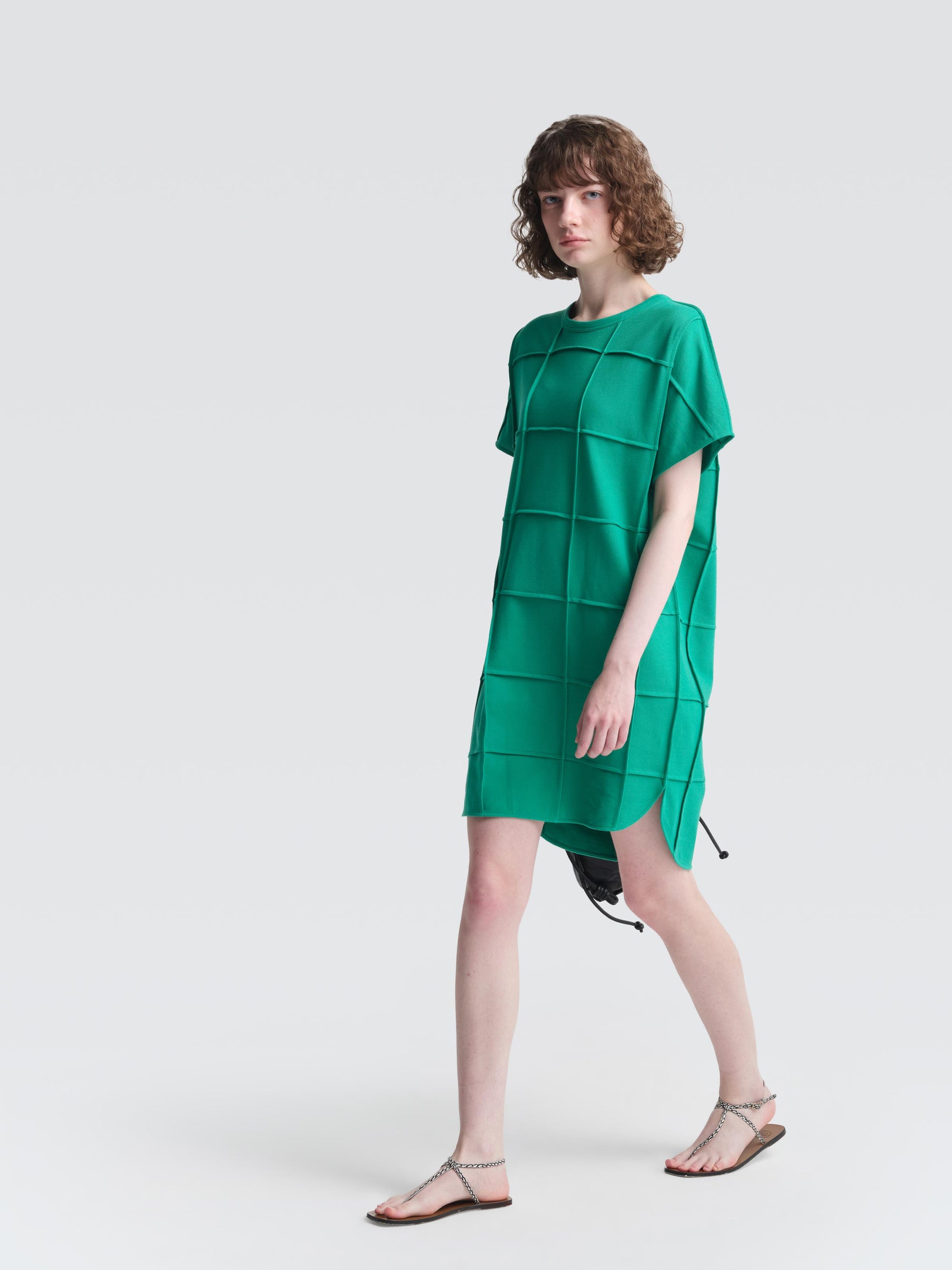 Cotton Pique Lance Dress