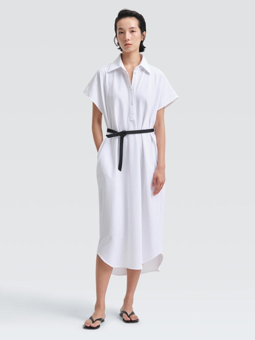 Cotton Pique Averell Dress – IN GOOD COMPANY