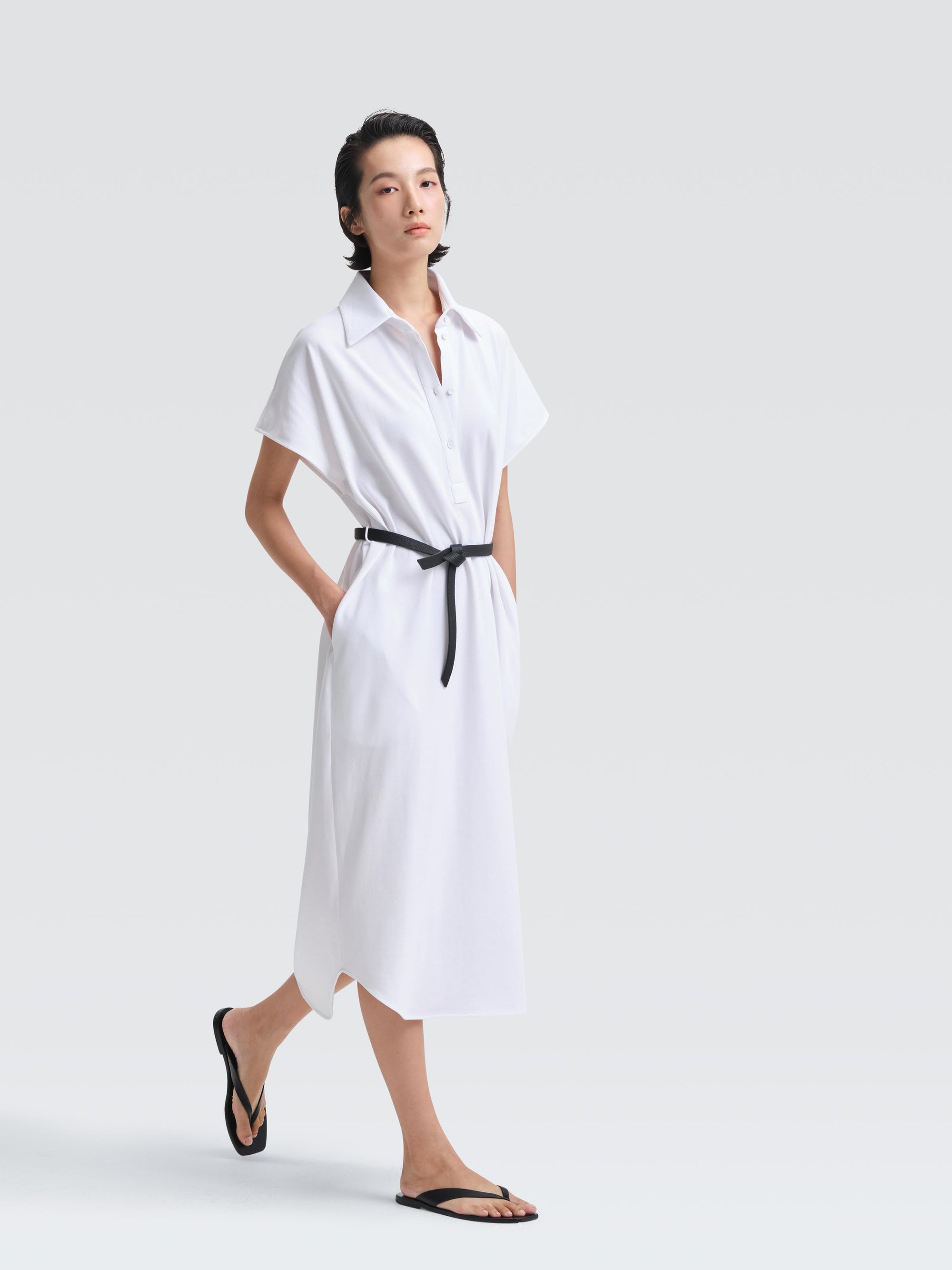 Cotton Pique Averell Dress