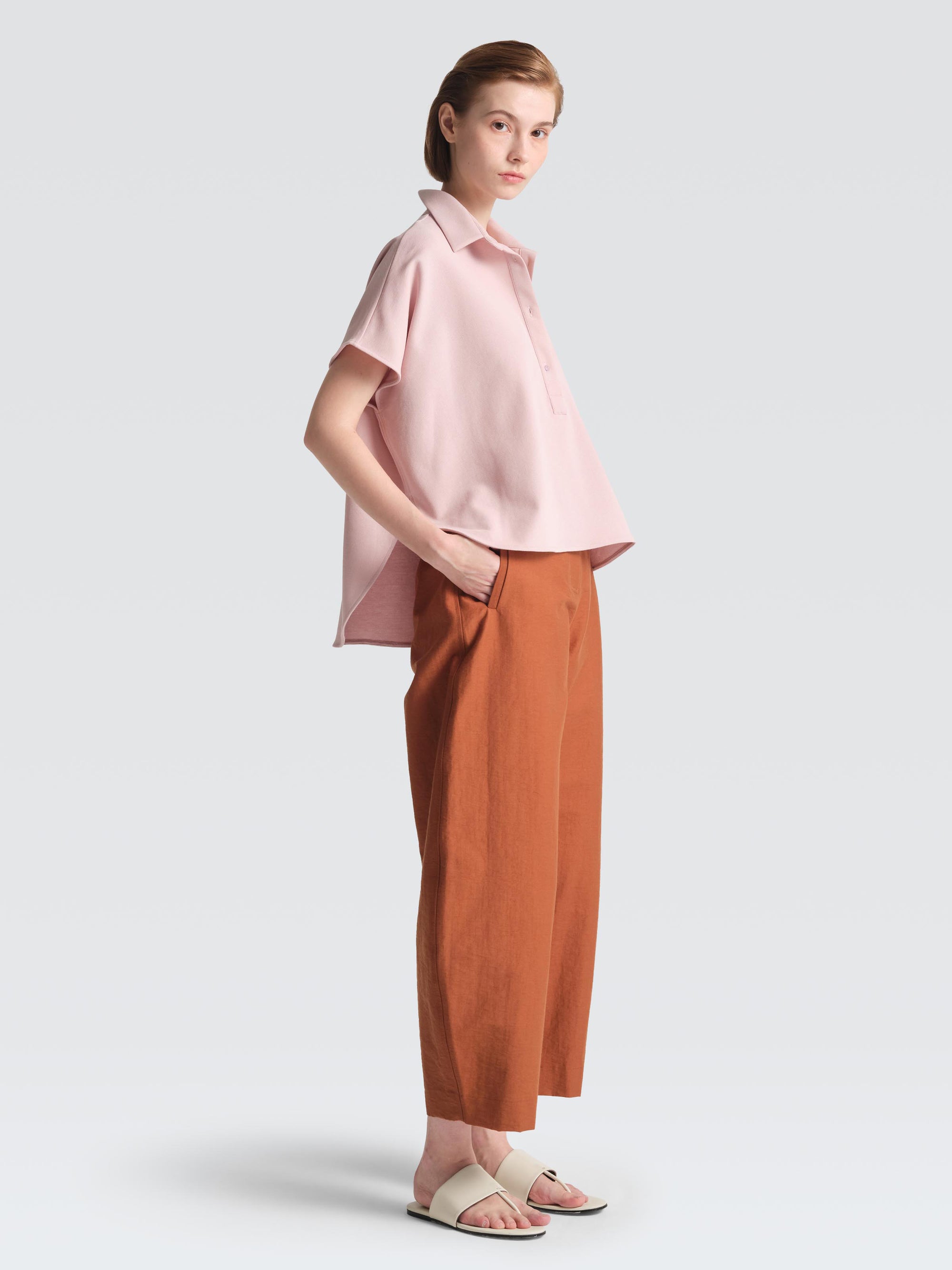 Cotton Pique Ariel Top