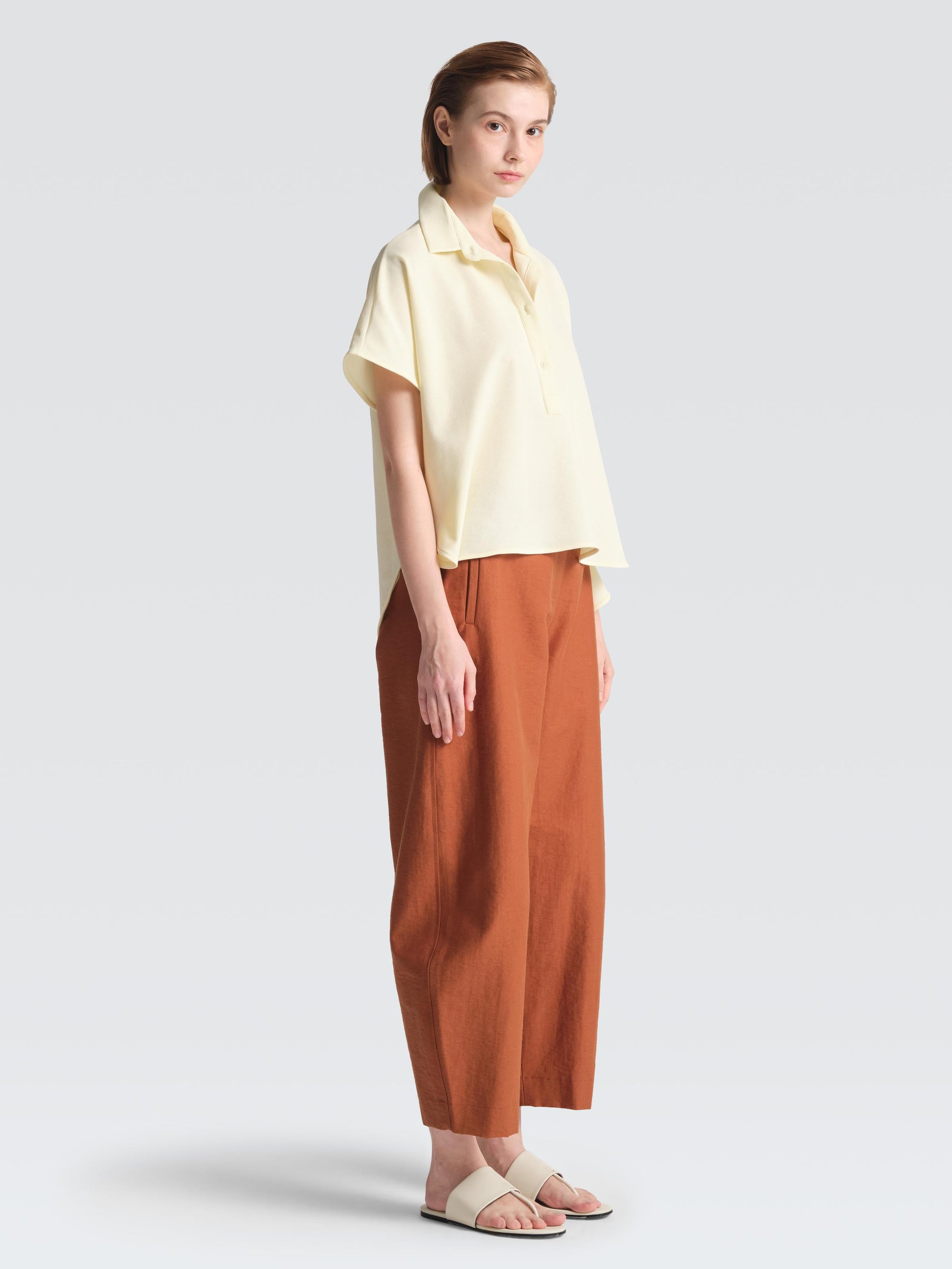 Cotton Pique Ariel Top