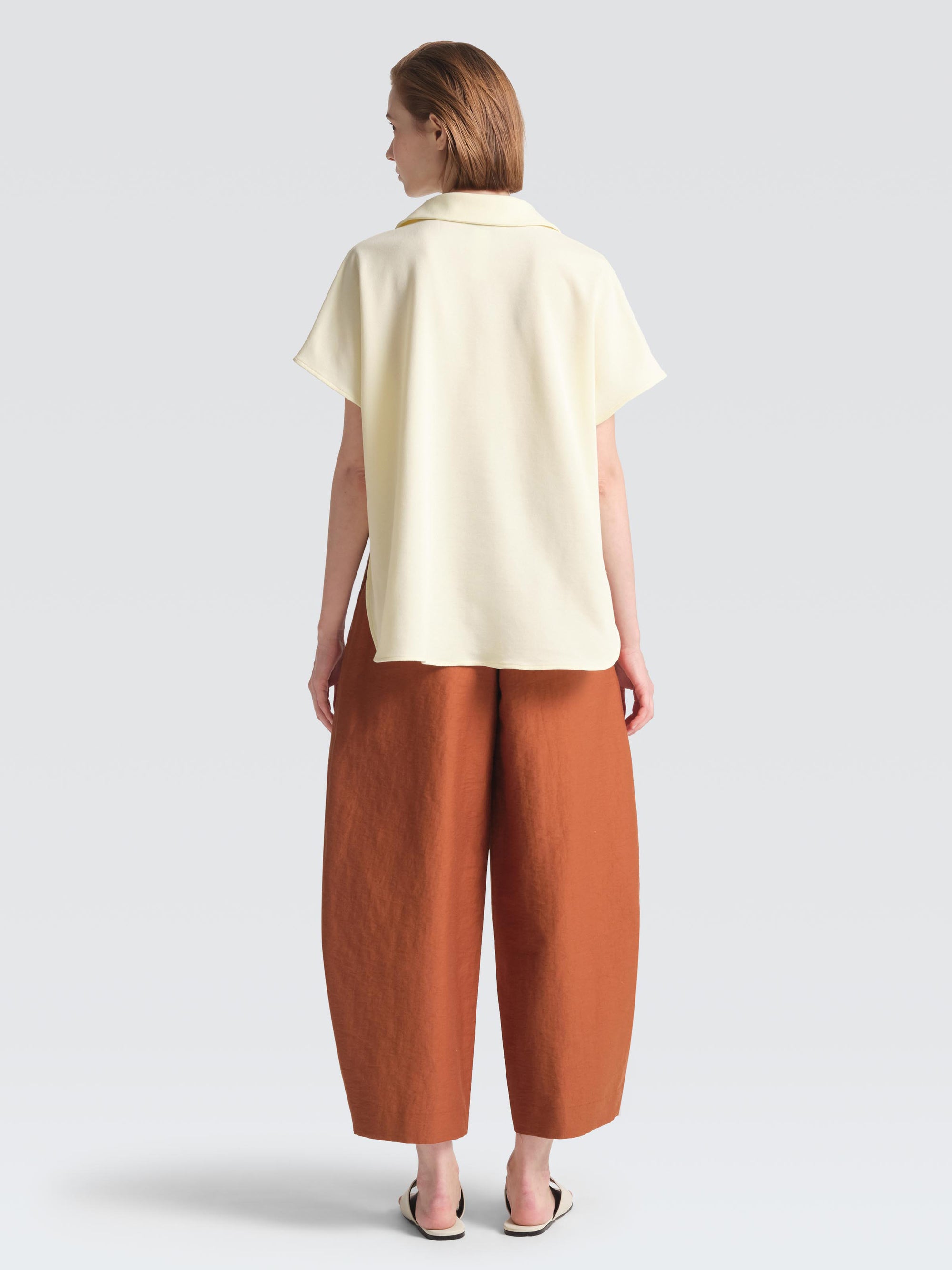 Cotton Pique Ariel Top