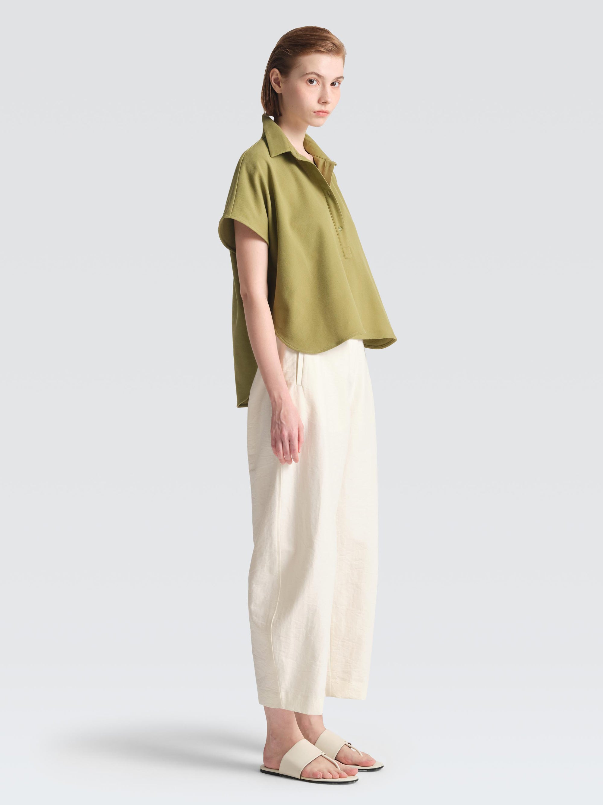 Cotton Pique Ariel Top