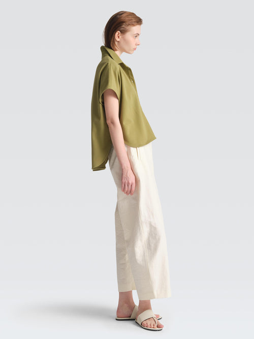 Cotton Pique Ariel Top