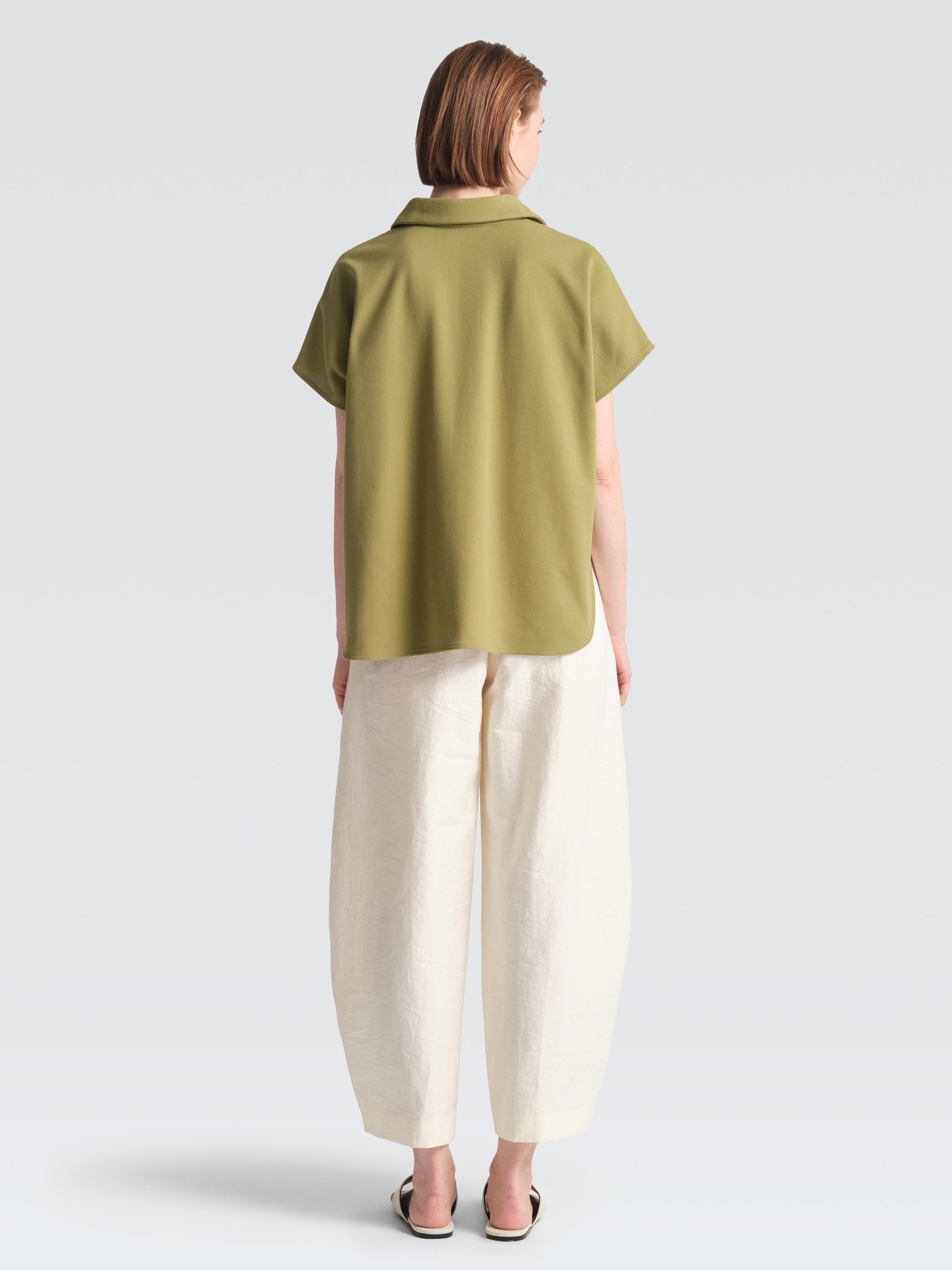 Cotton Pique Ariel Top