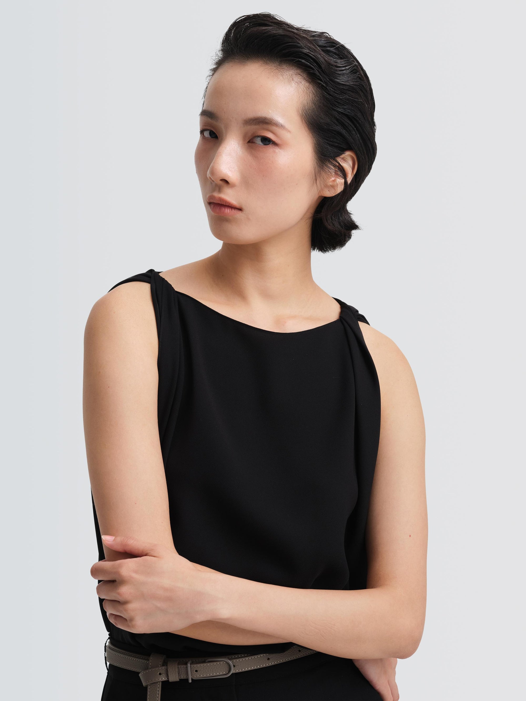 Crepe Mali Top