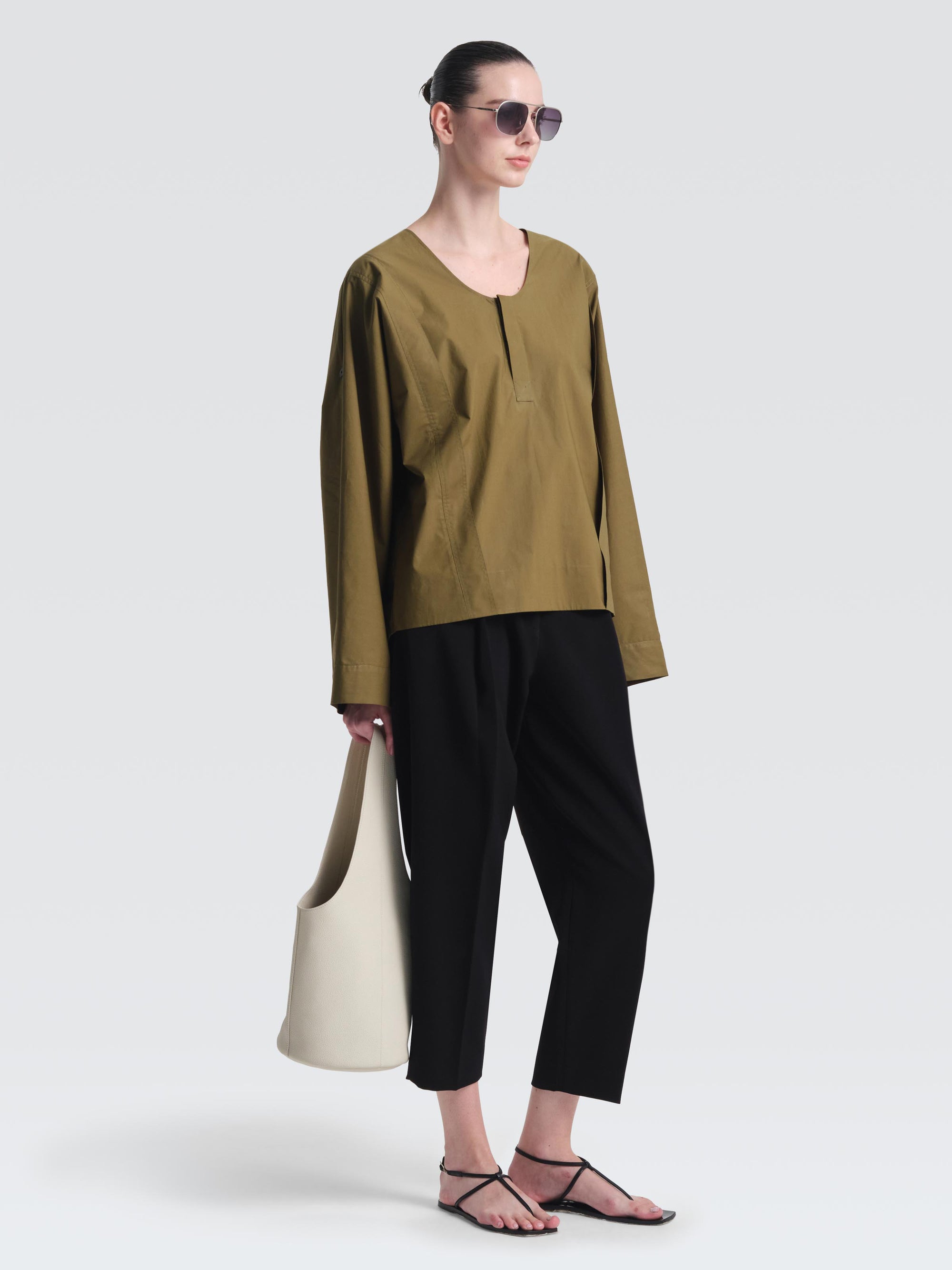 Cotton HD Poplin Nepali Top