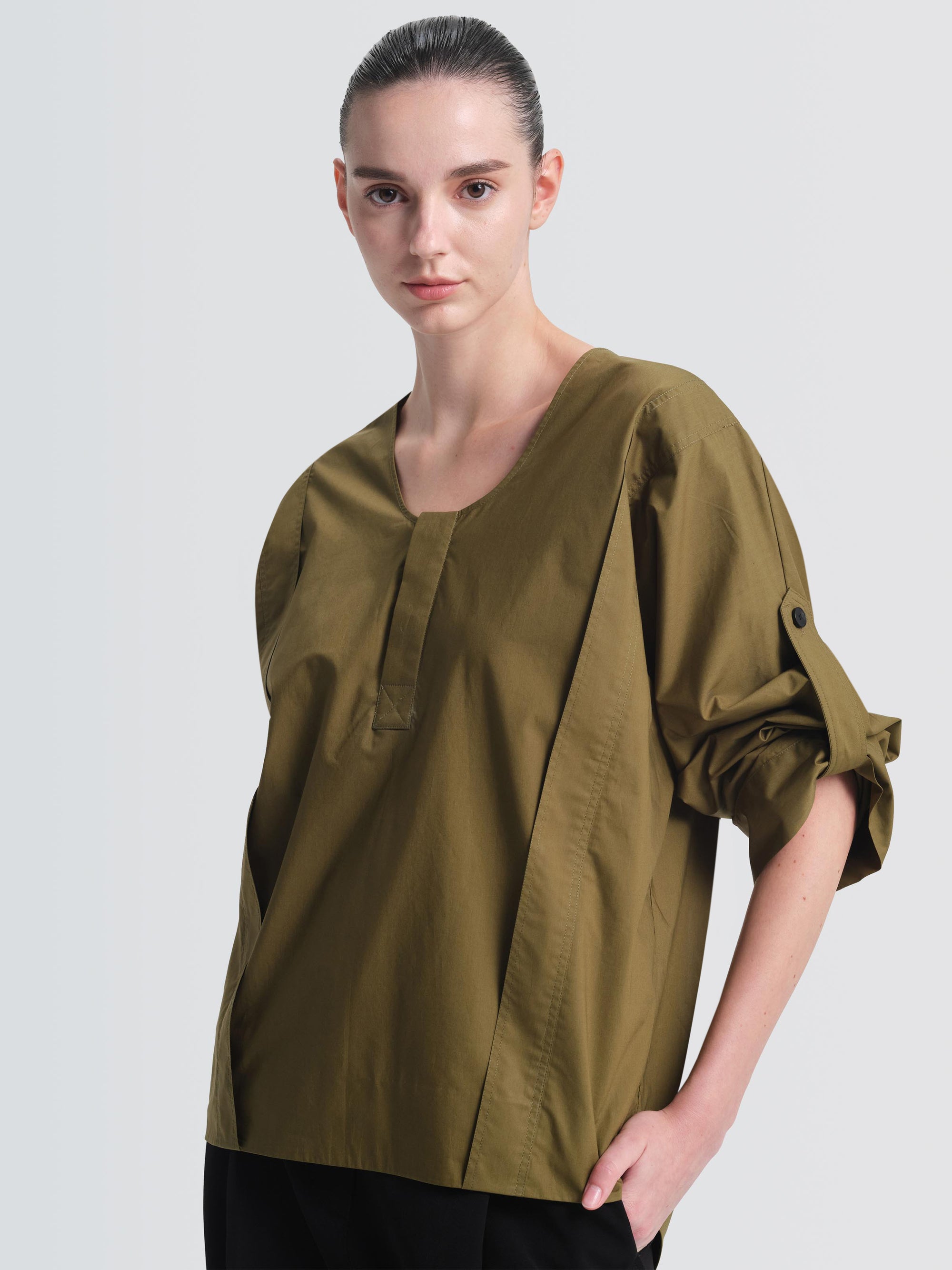 Cotton HD Poplin Nepali Top