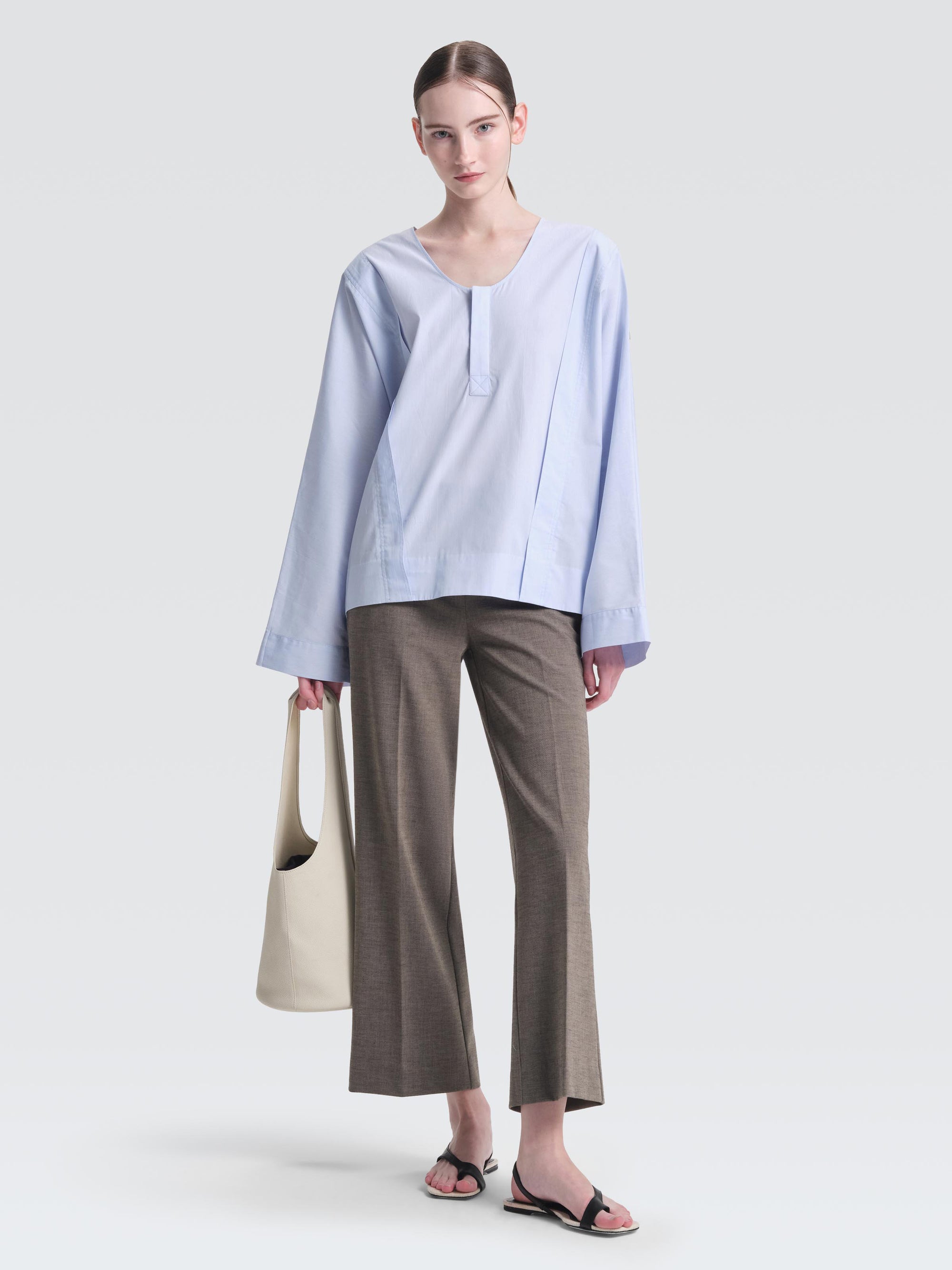Organic Cotton Poplin Nepali Top